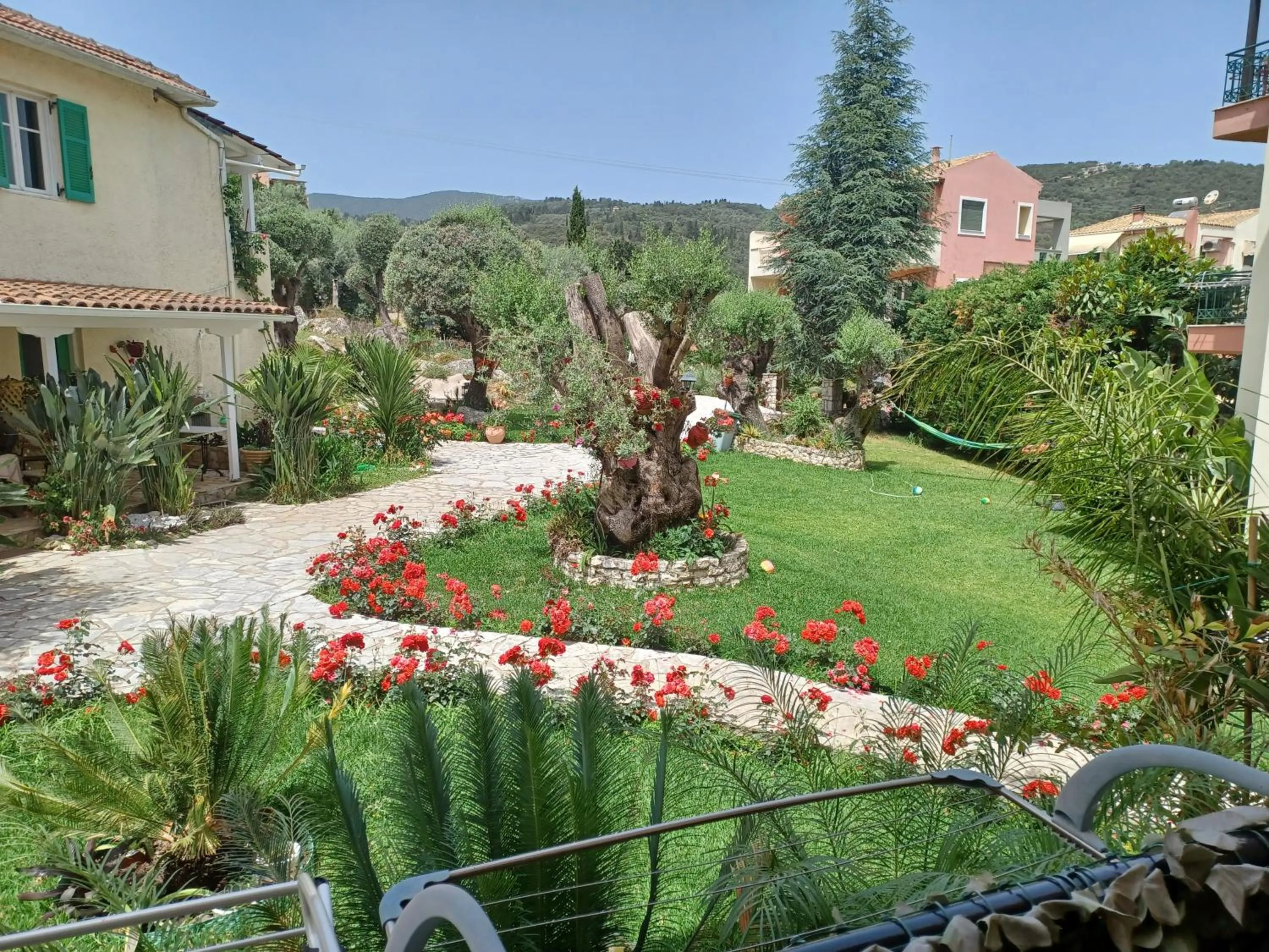 Balcony/Terrace in PHILIPPOS Hotel Apartments