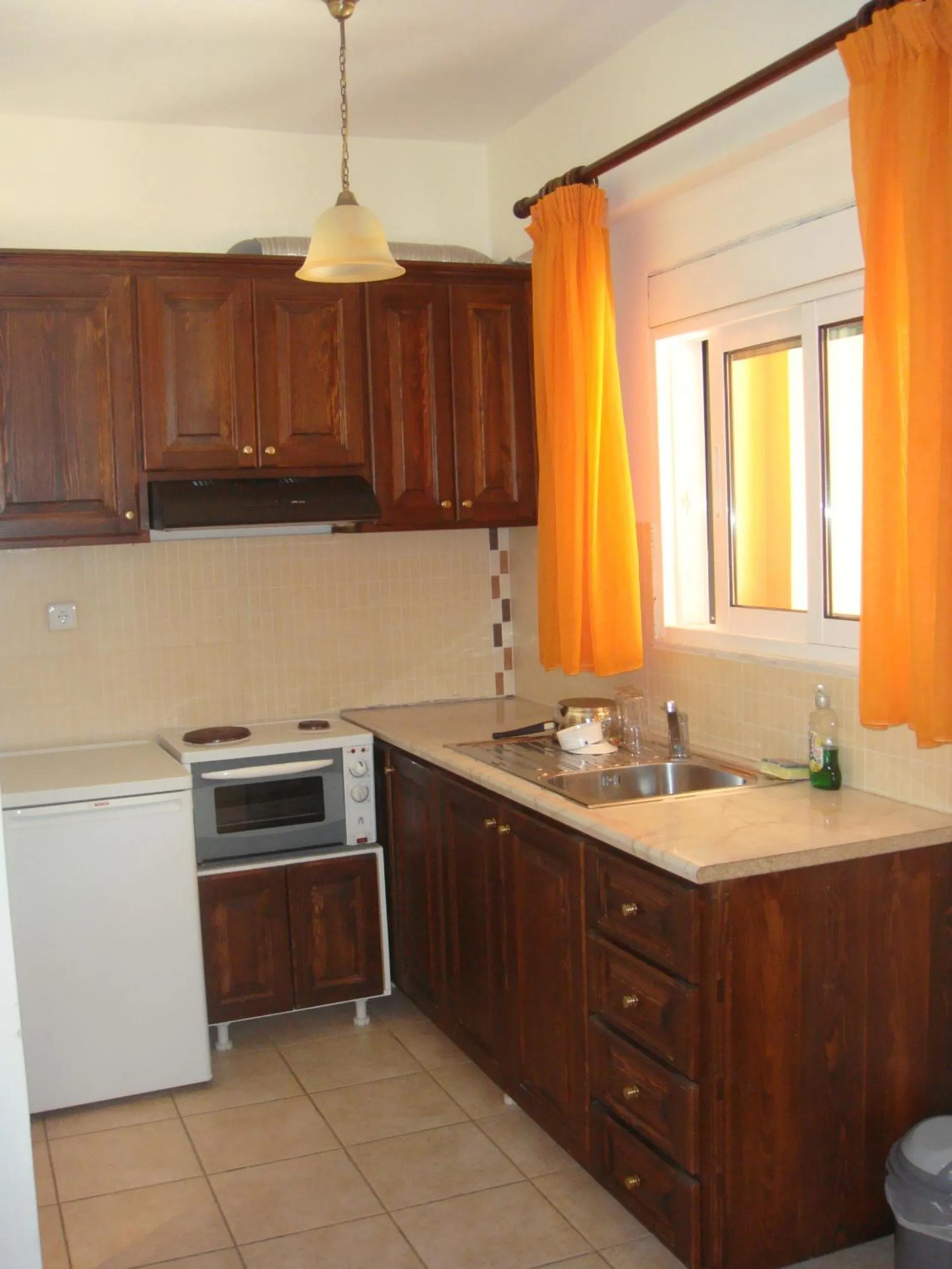 Kitchen or kitchenette in PHILIPPOS Hotel Apartments