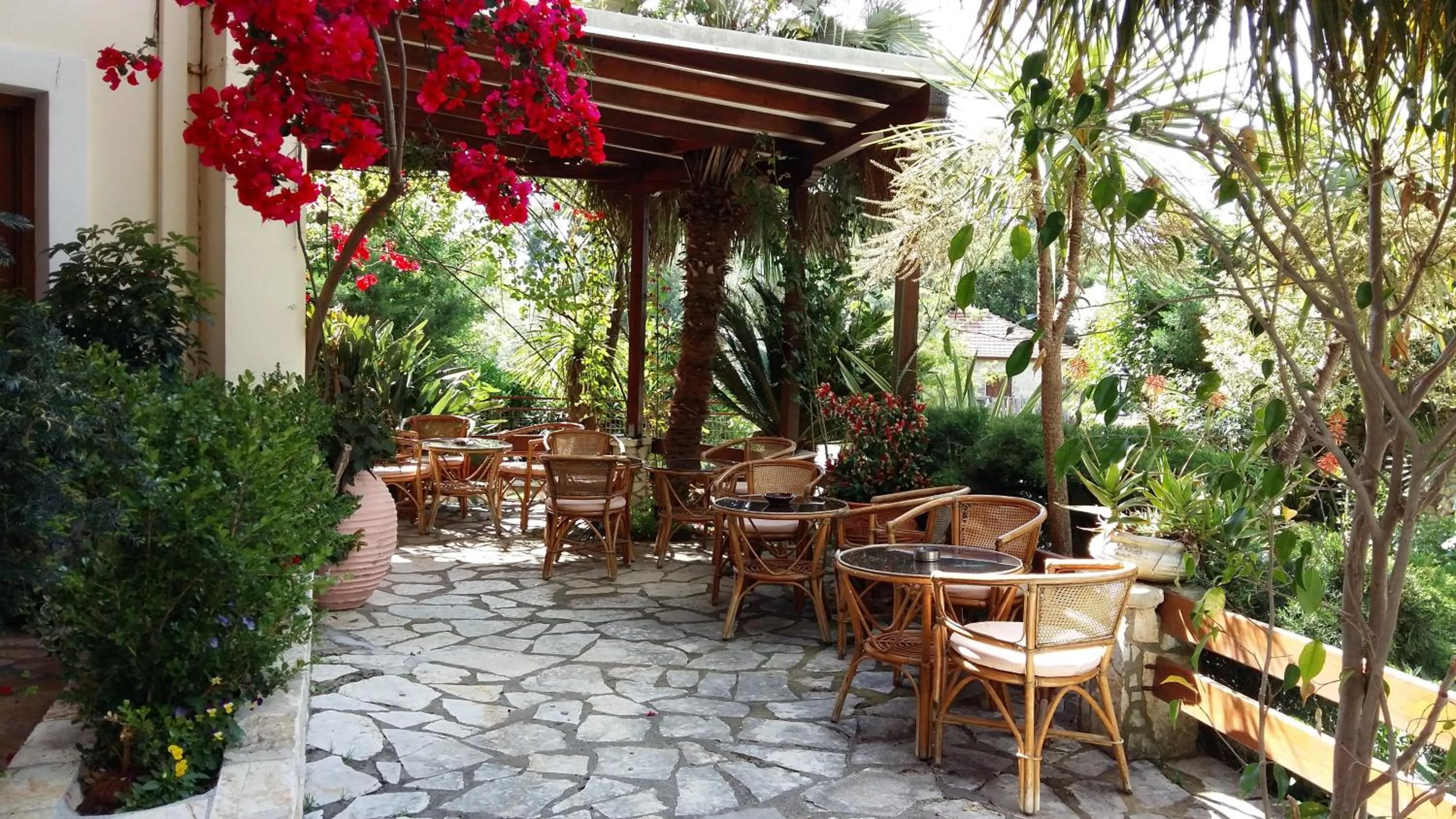 Balcony/Terrace in PHILIPPOS Hotel Apartments