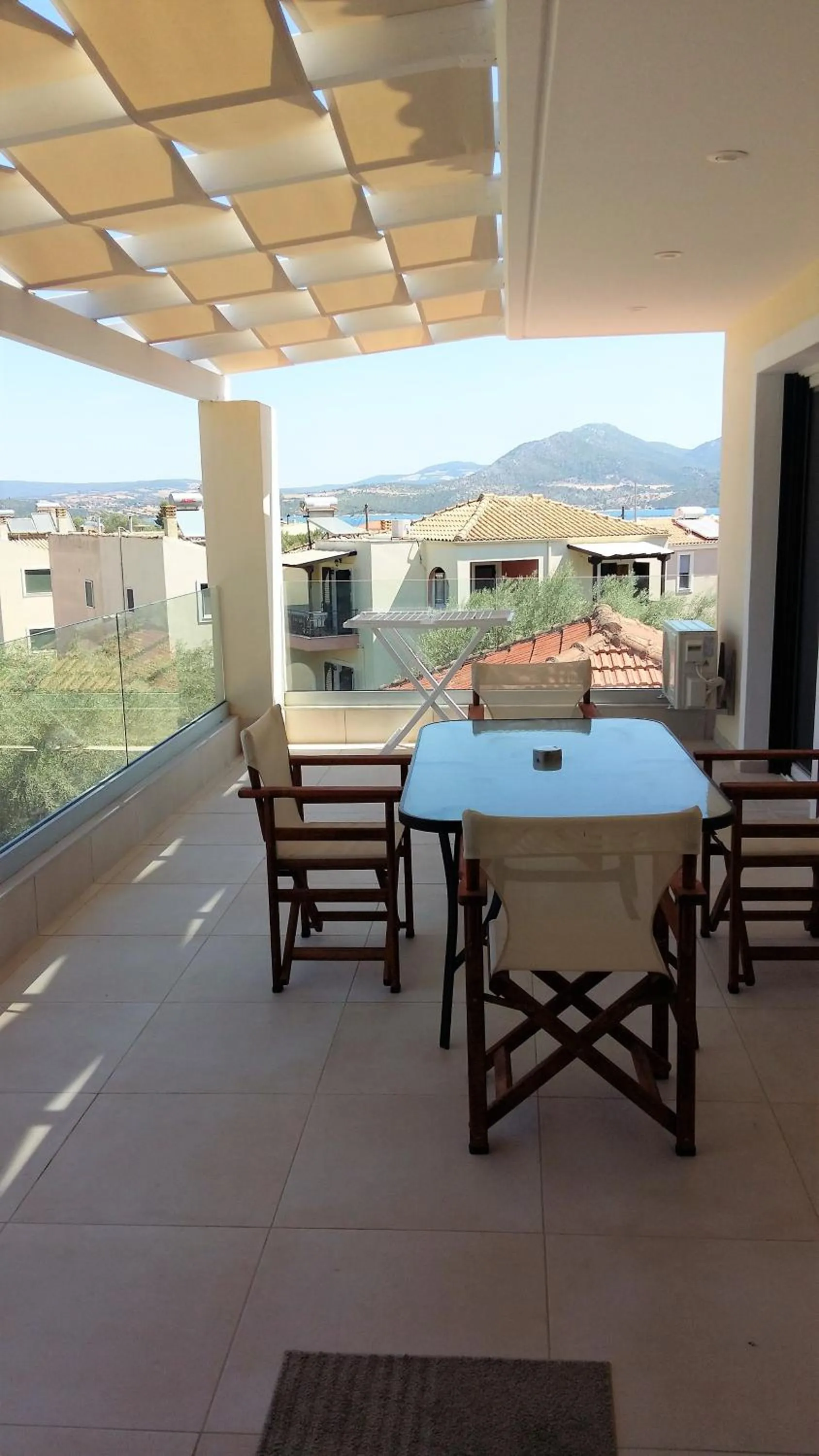 Balcony/Terrace in PHILIPPOS Hotel Apartments