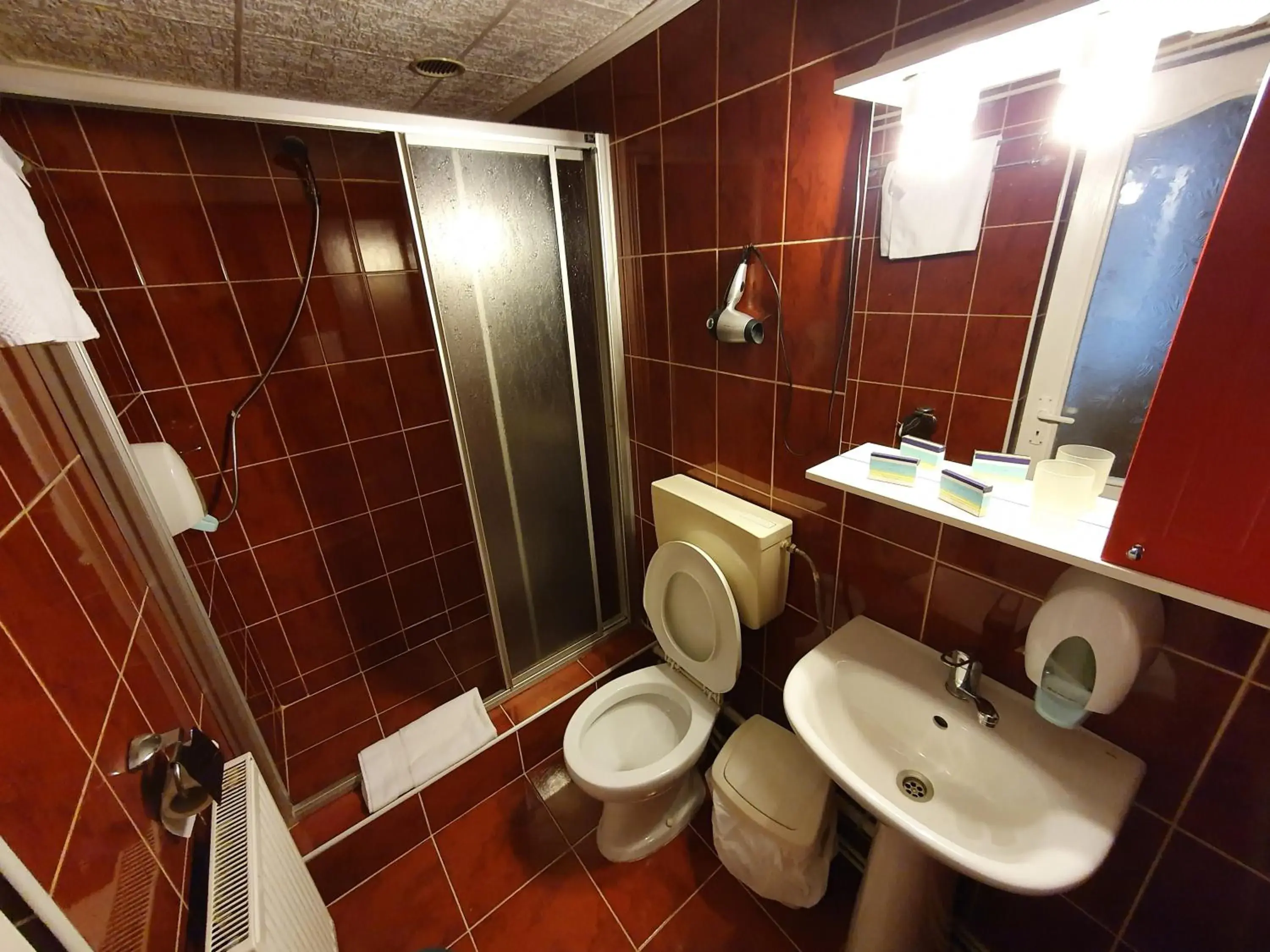 Double Room with Balcony in Complex Turistic Caprioara Double Room with Balcony in Complex Turistic Caprioara