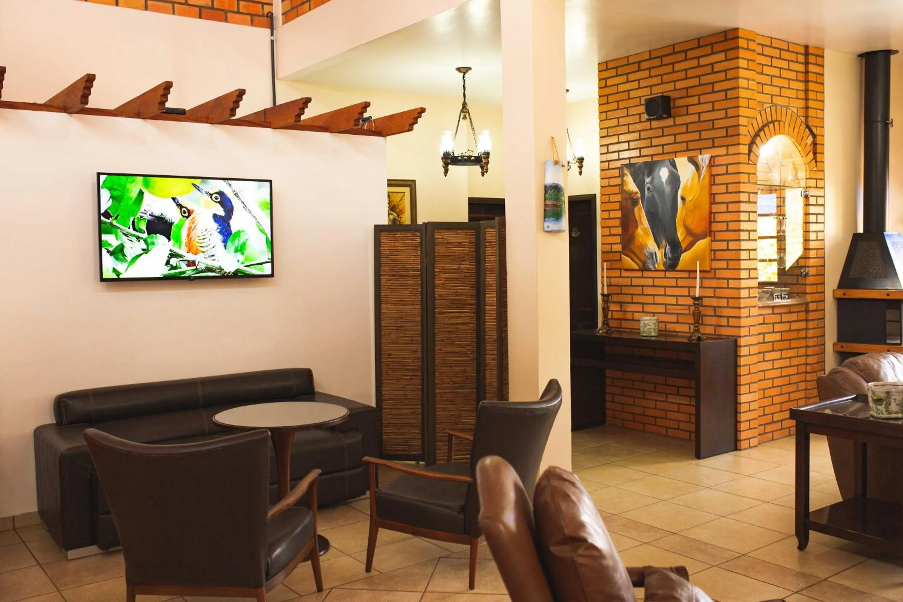 Living room in Hotel Fazenda Itáytyba