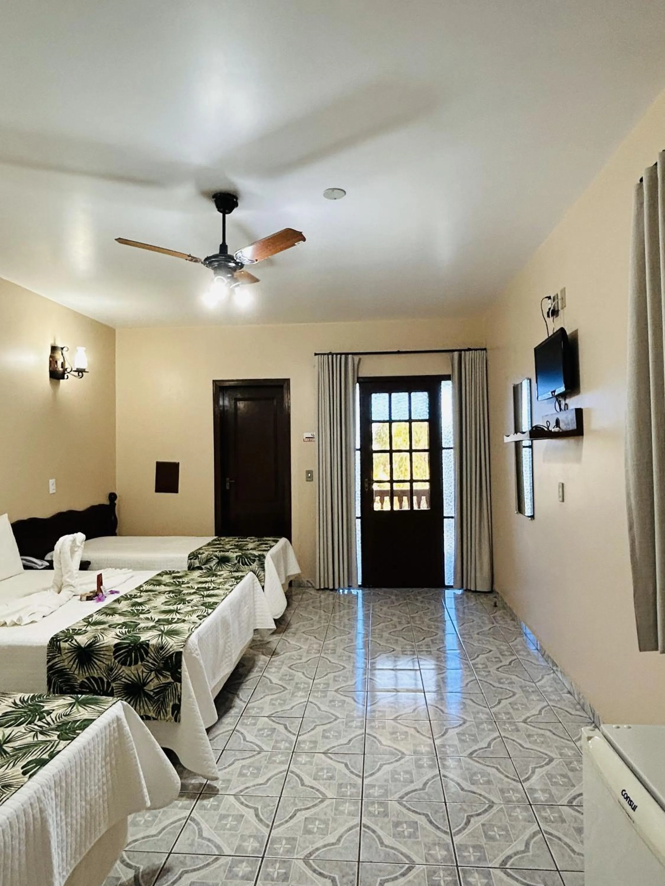 Bed in Hotel Fazenda Itáytyba