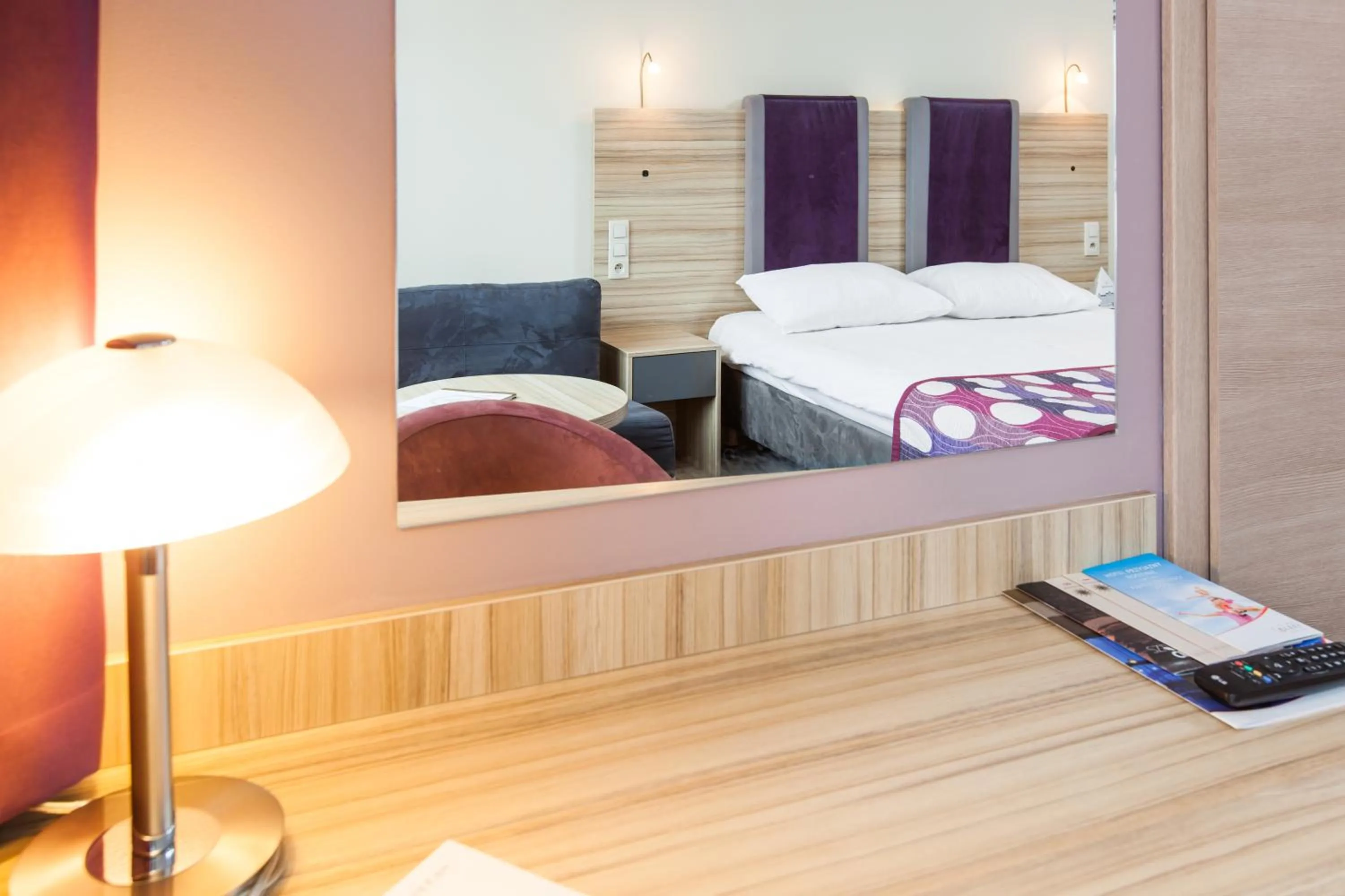 Photo of the whole room, Bed in Galaxy Hotel