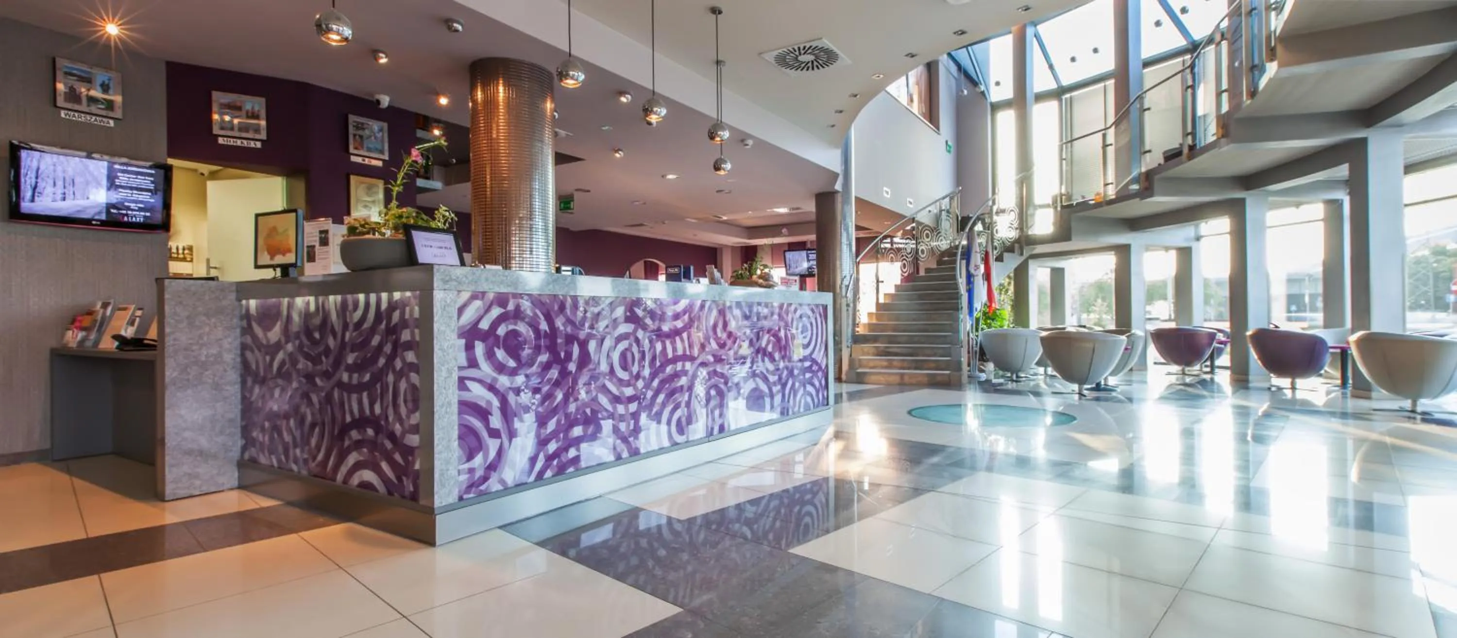 Lobby or reception in Galaxy Hotel