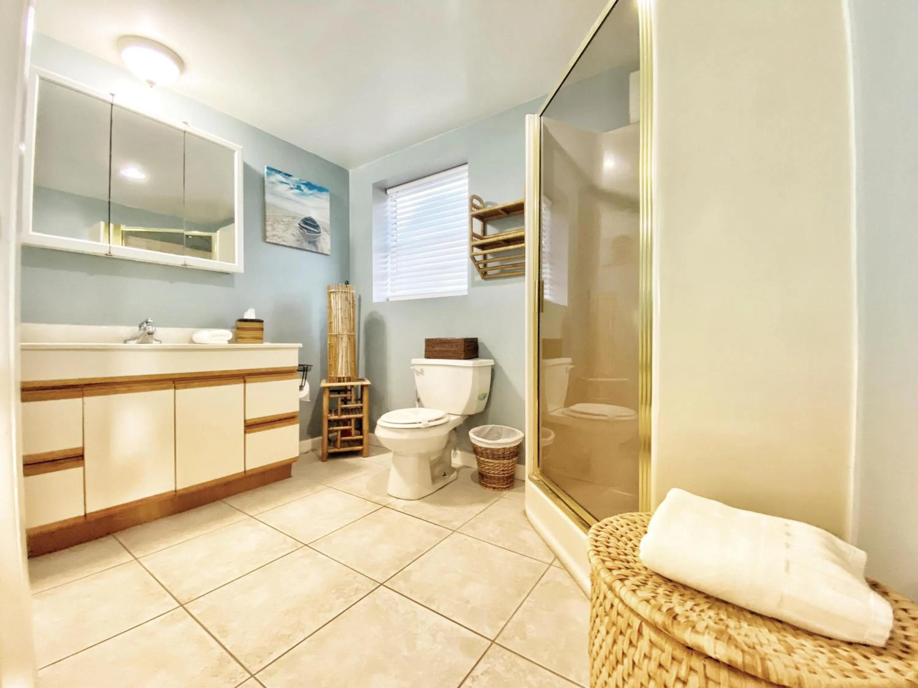 Toilet in BeachTrail Lodging