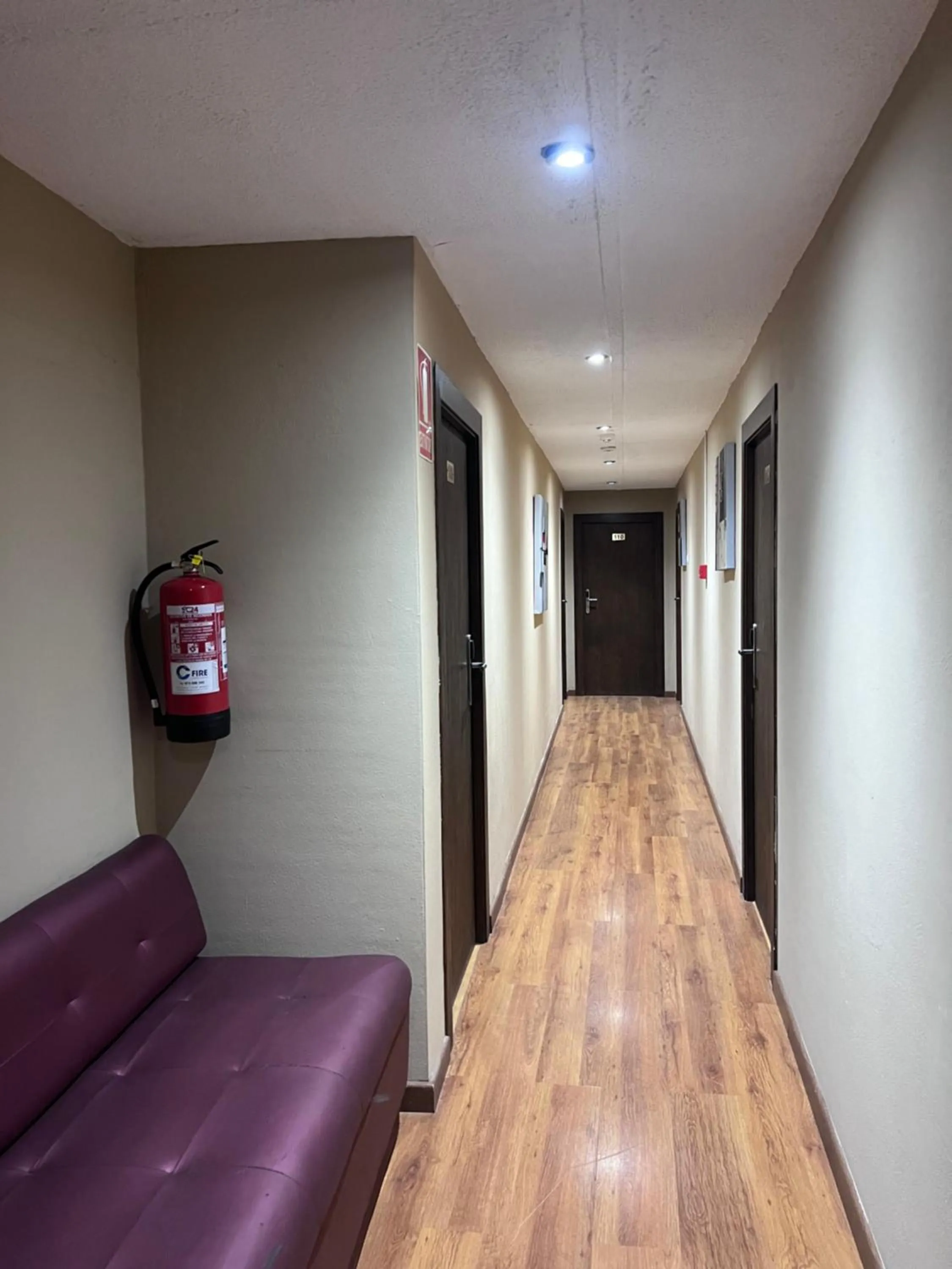 Seating area in La Garbinada Hotel