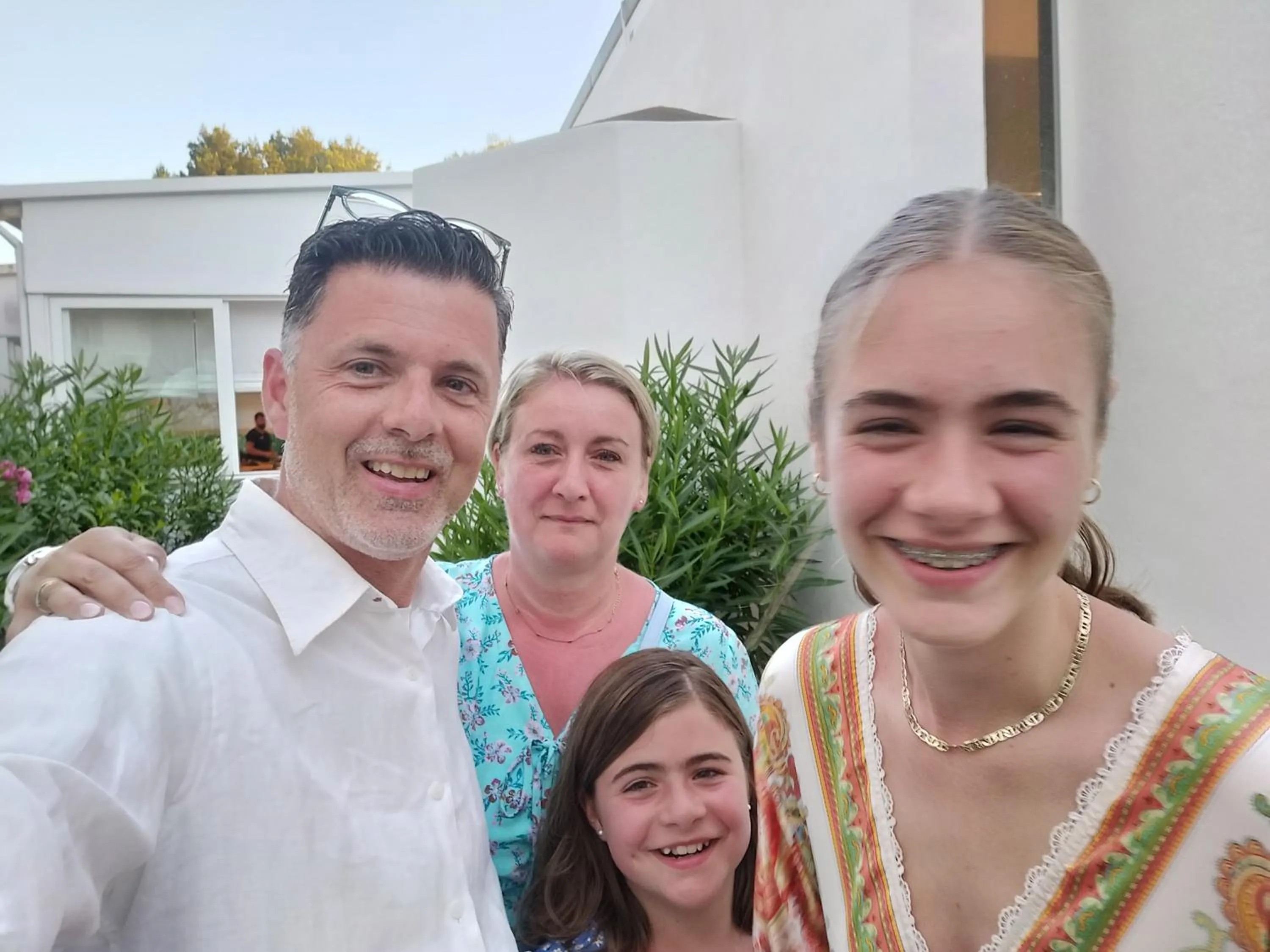 Family in Boutique Hotel Butler