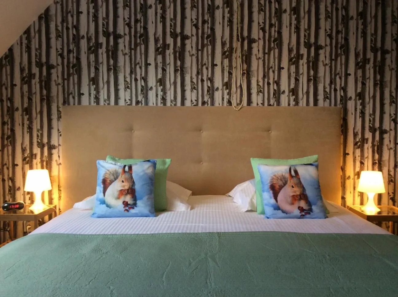 Decorative detail, Bed in Boutique Hotel Butler