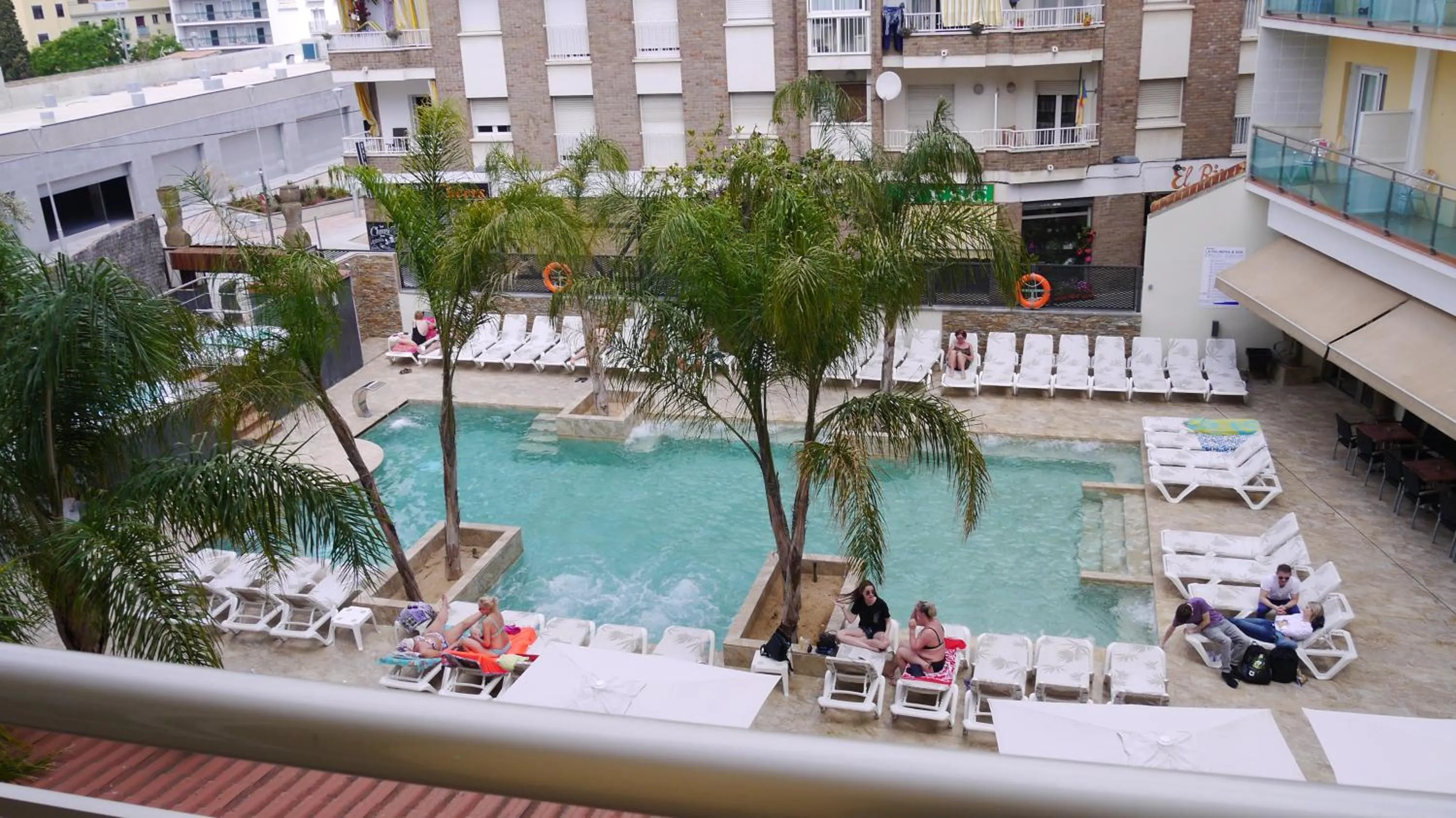 Balcony/Terrace in Hotel la Palmera & Spa