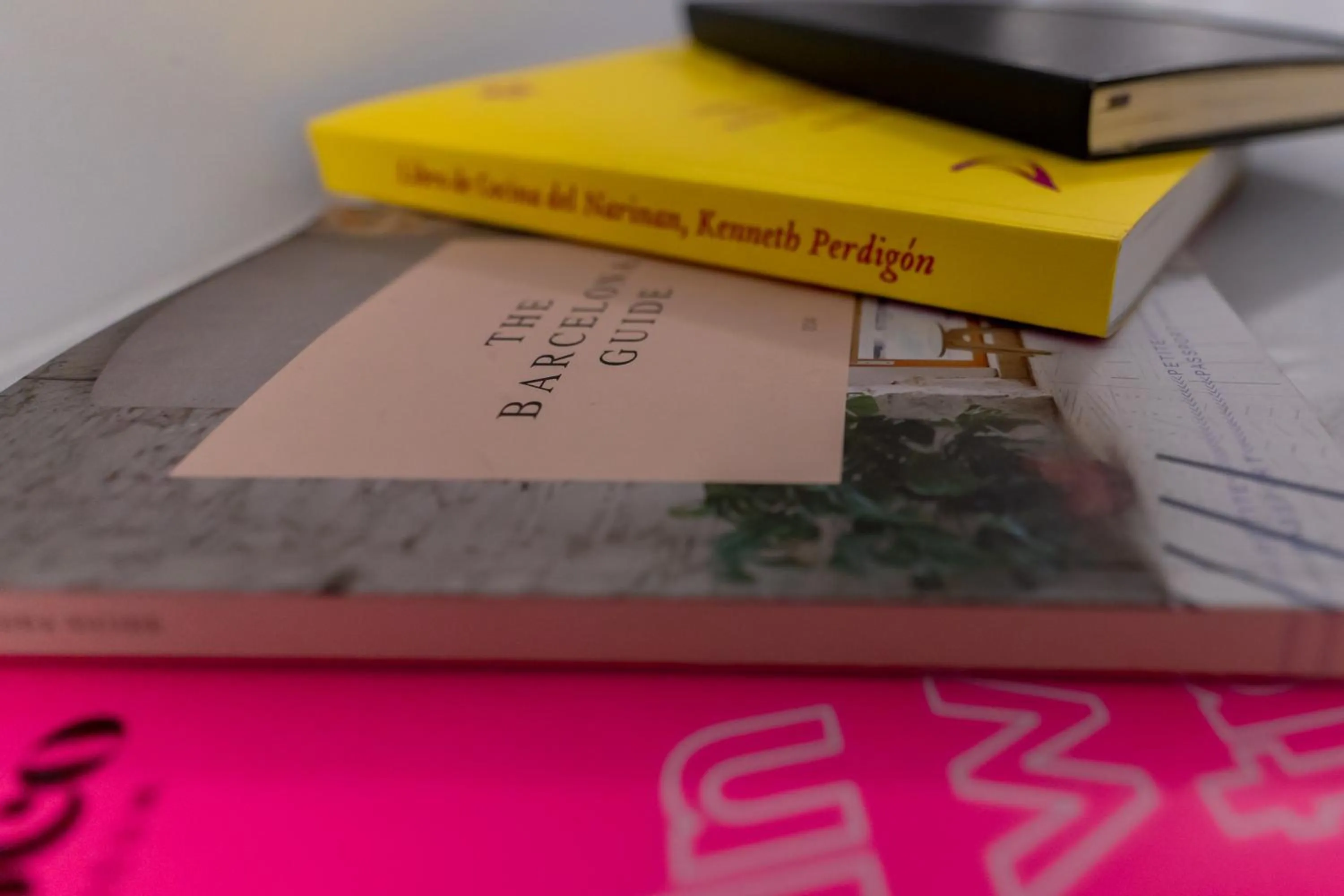 Text overlay in Hostal Hera