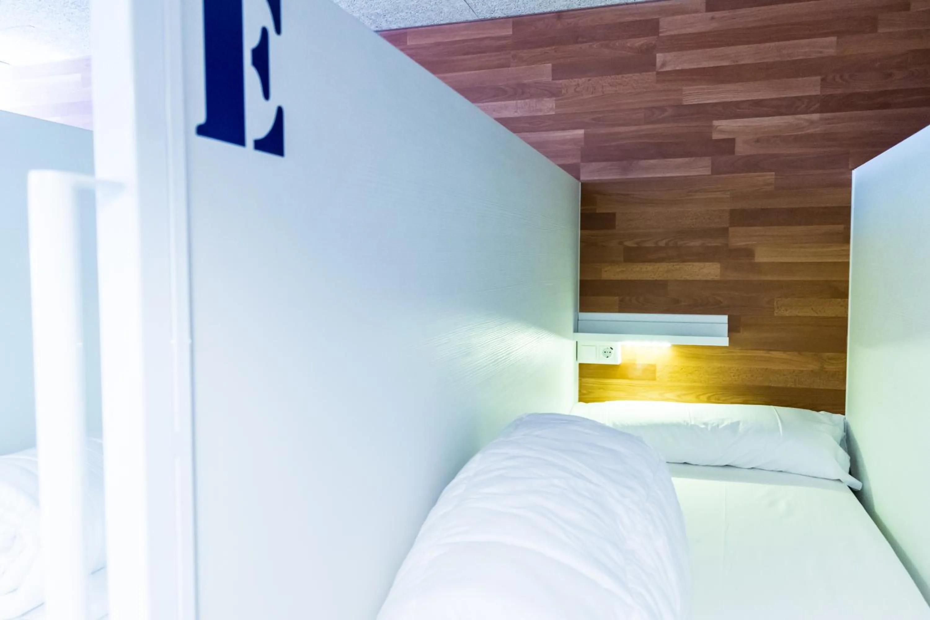 Decorative detail, Bed in Far Home Bernabeu