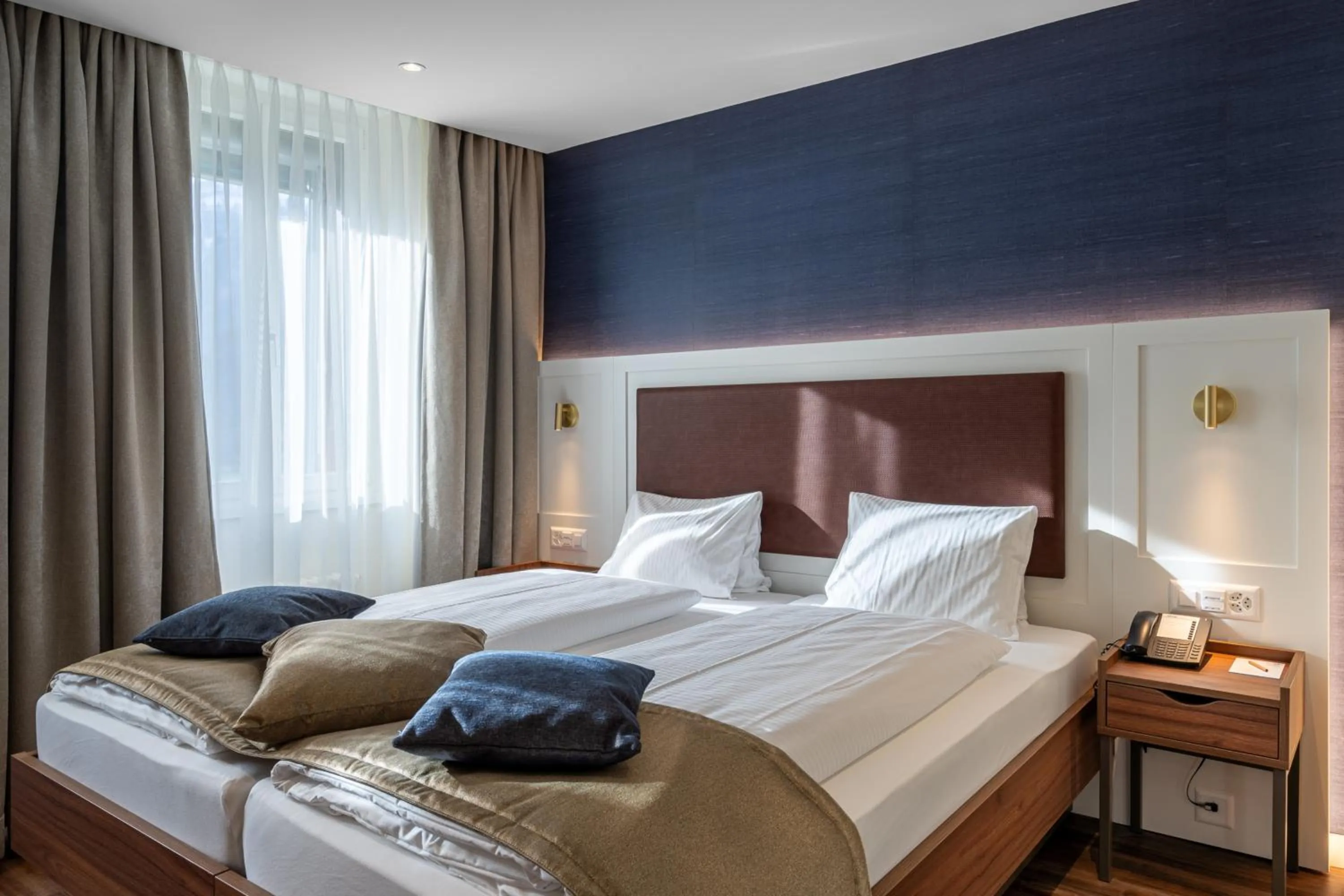 Bedroom, Bed in Hotel Du Nord