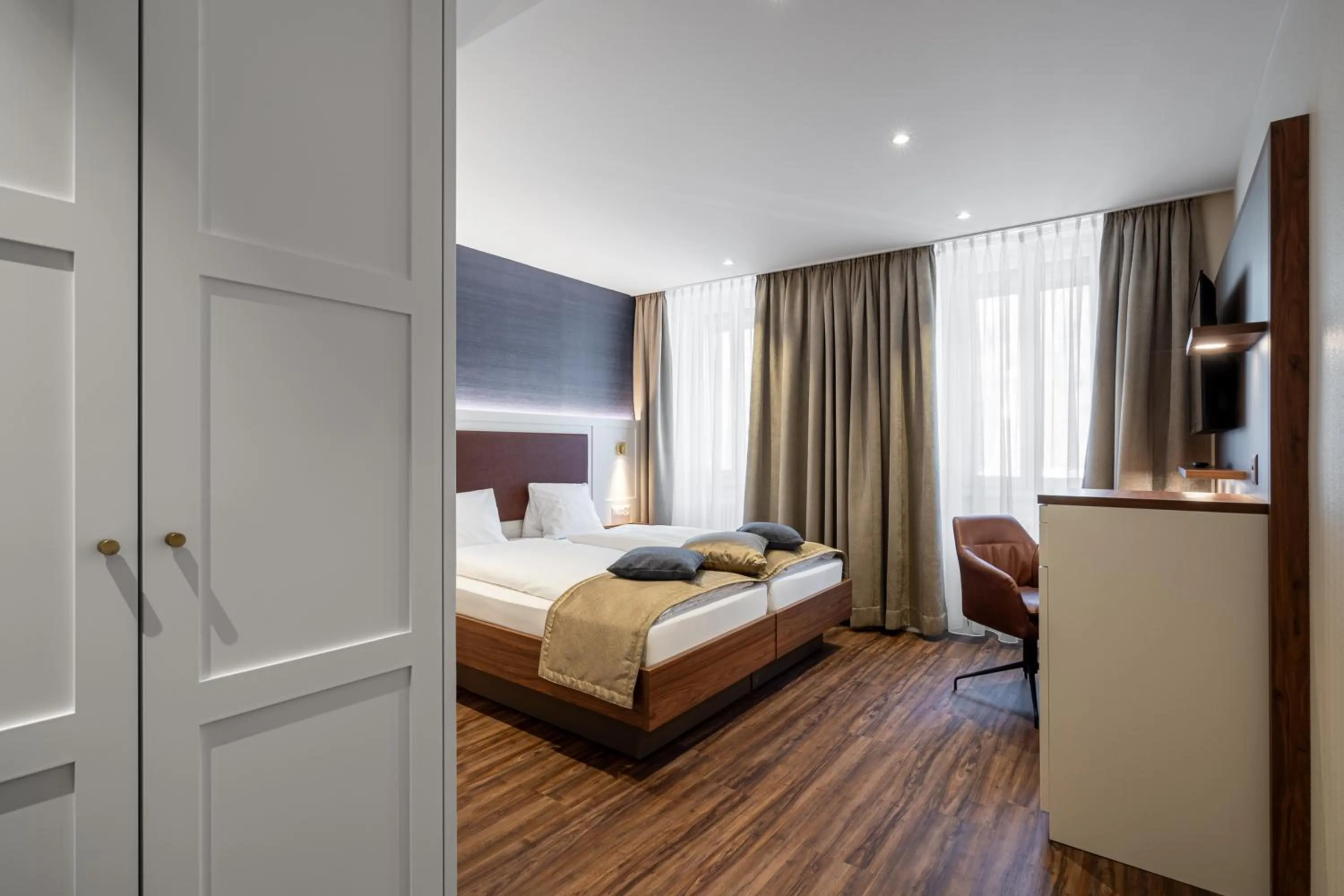 Bed in Hotel Du Nord