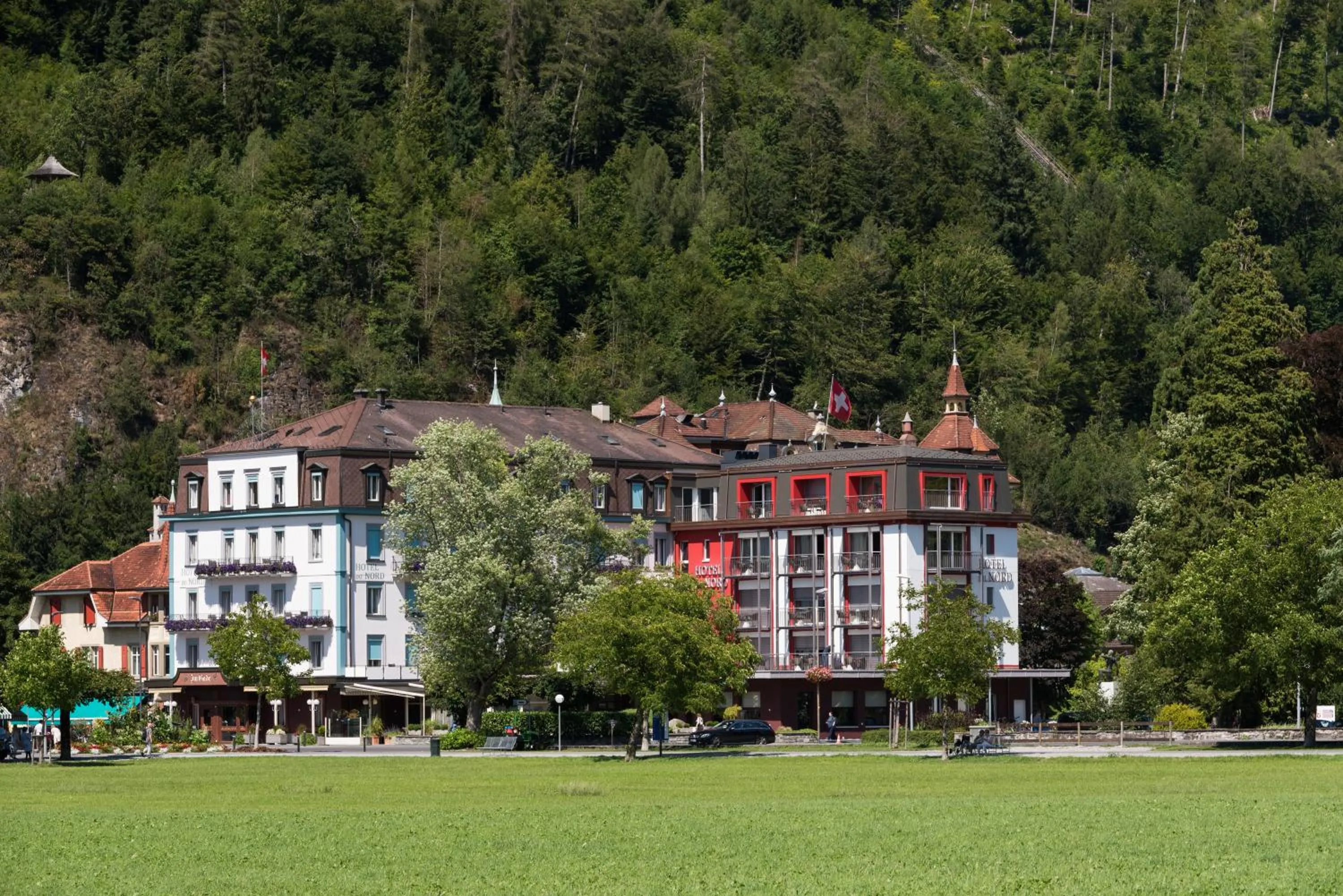 Natural landscape in Hotel Du Nord