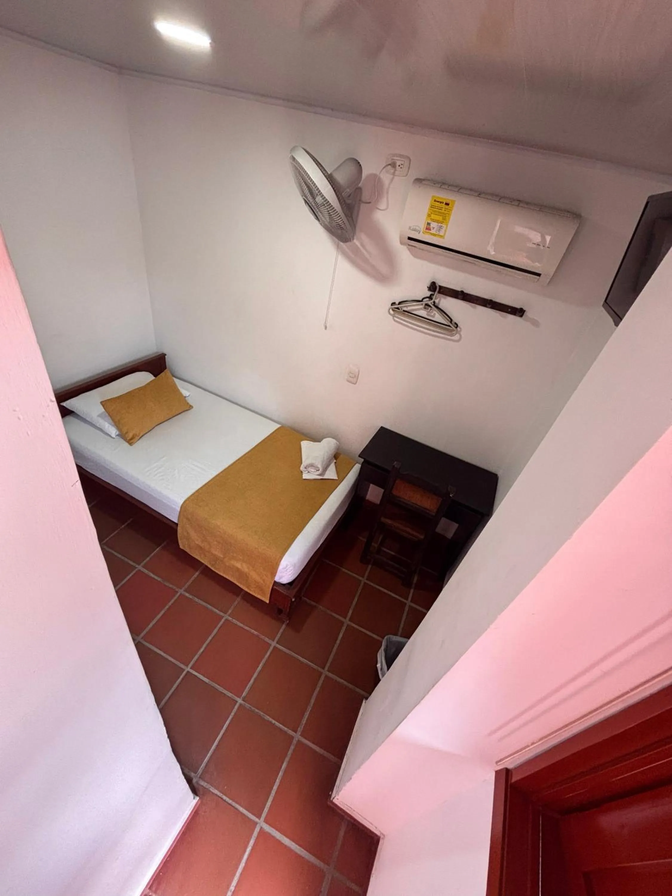 Bird's eye view, Bed in Hotel Colonial San Felipe