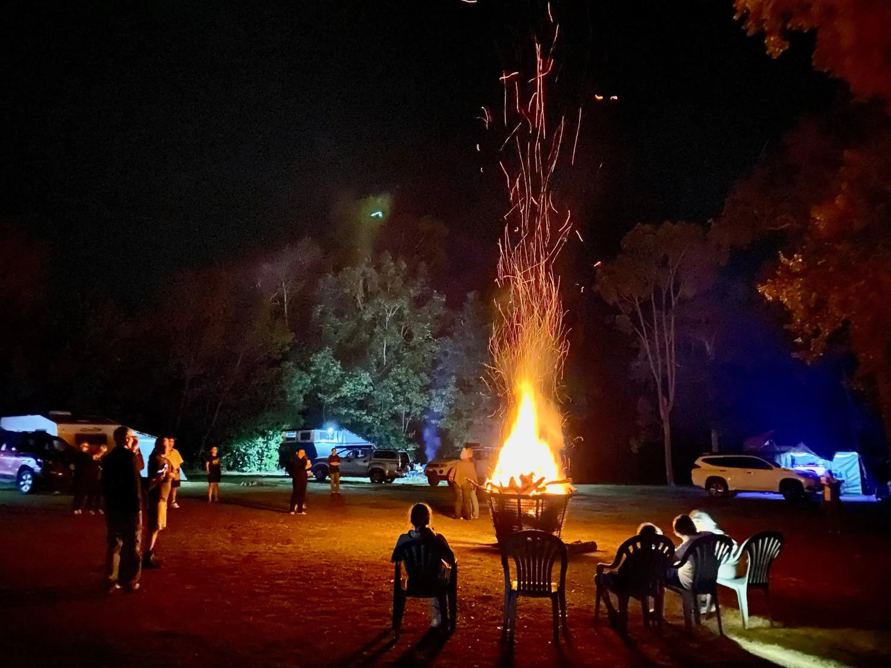 group of guests in Ferns Hideaway Resort