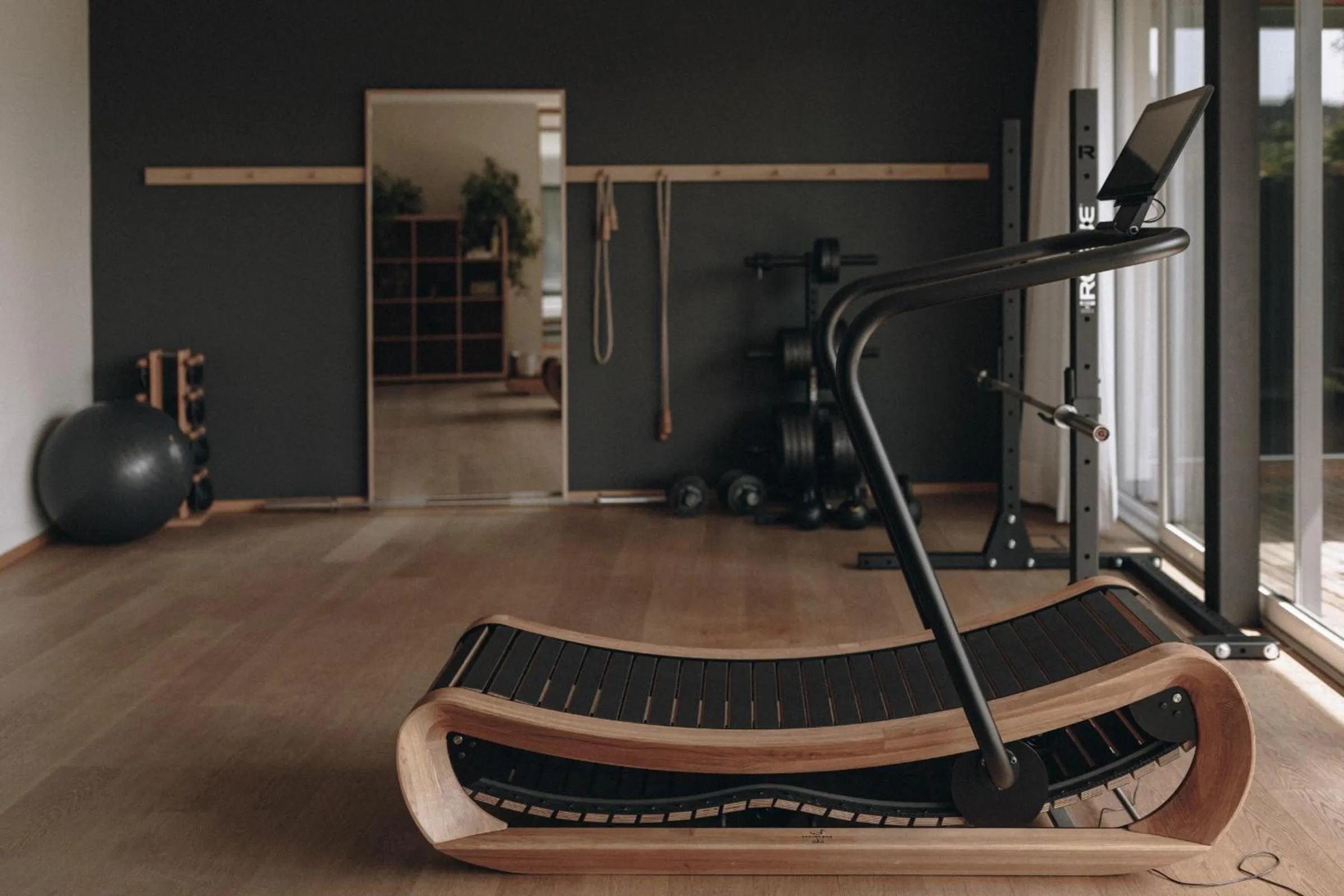 Fitness centre/facilities in Hotel Schwarzschmied, a Member of Design Hotels