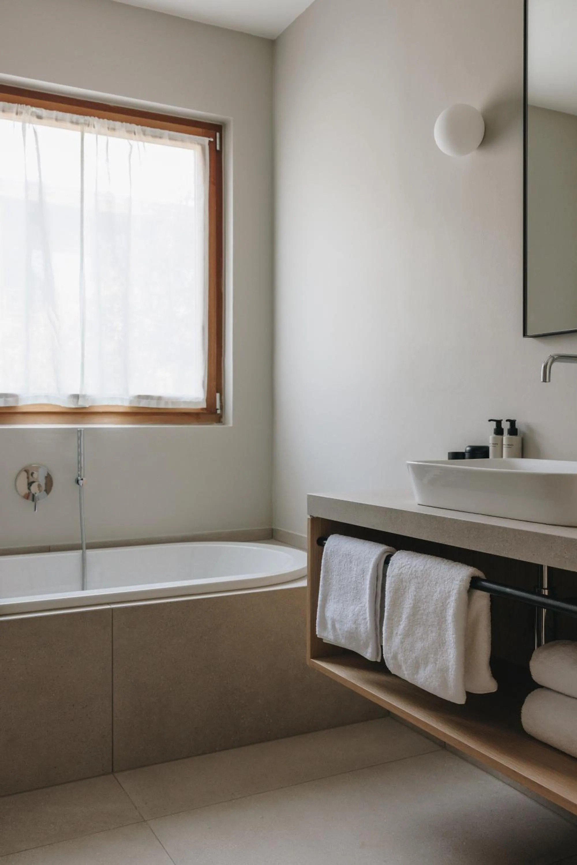 Bathroom in Hotel Schwarzschmied, a Member of Design Hotels