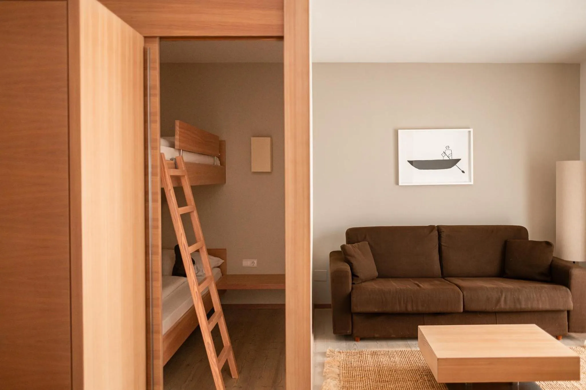 Living room in Hotel Schwarzschmied, a Member of Design Hotels