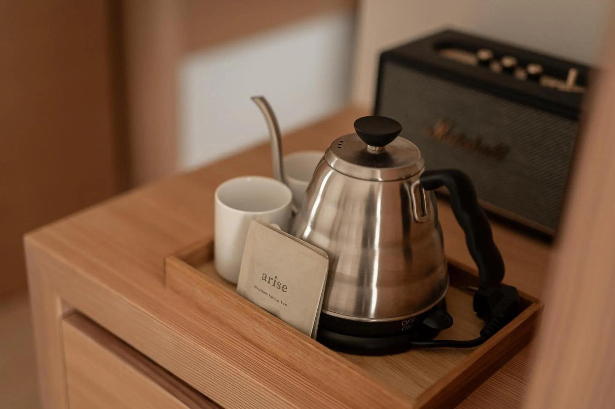 Coffee/tea facilities in Hotel Schwarzschmied, a Member of Design Hotels