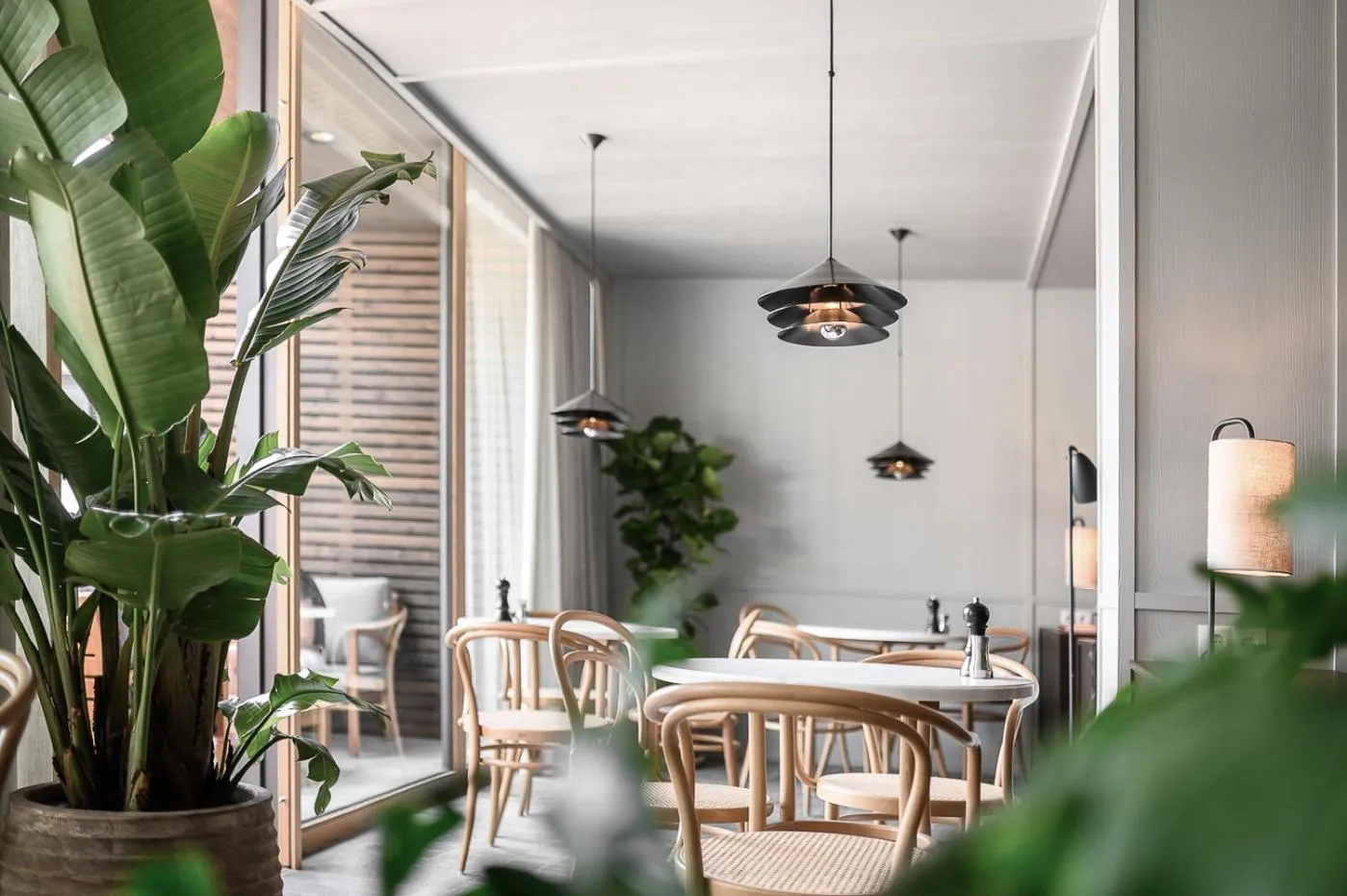 Restaurant/places to eat in Hotel Schwarzschmied, a Member of Design Hotels