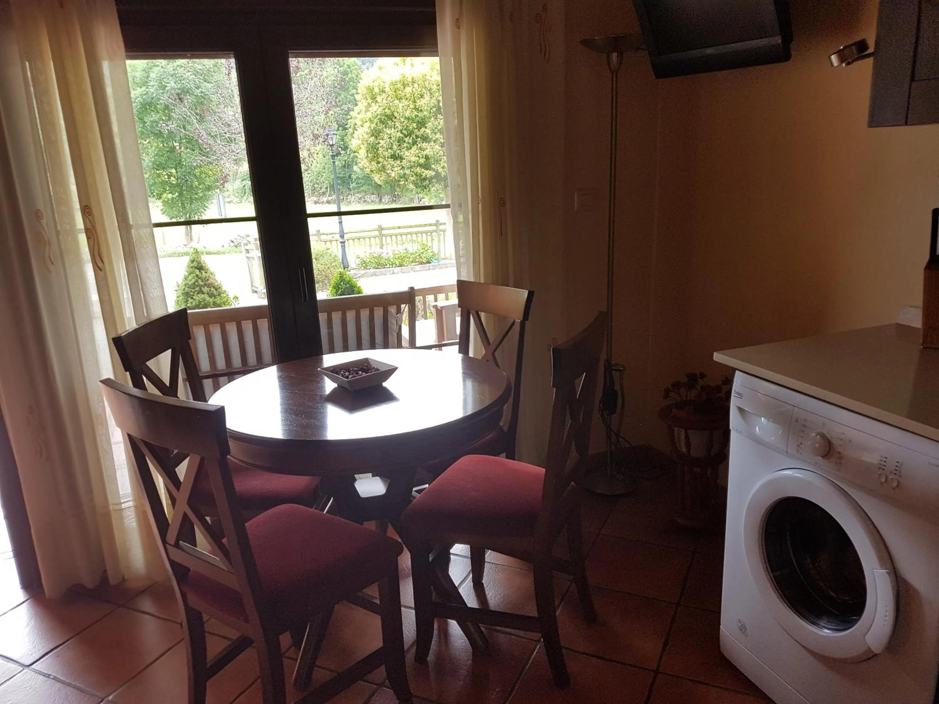 Dining area in Apartamentos El Pedrayu