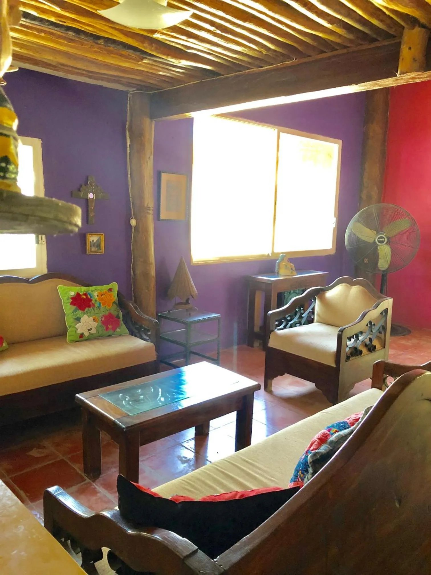 Living room in Ch'ejum bungalow