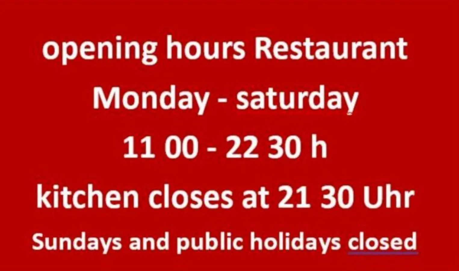 Restaurant/places to eat in Hotel Restaurant Schwartz