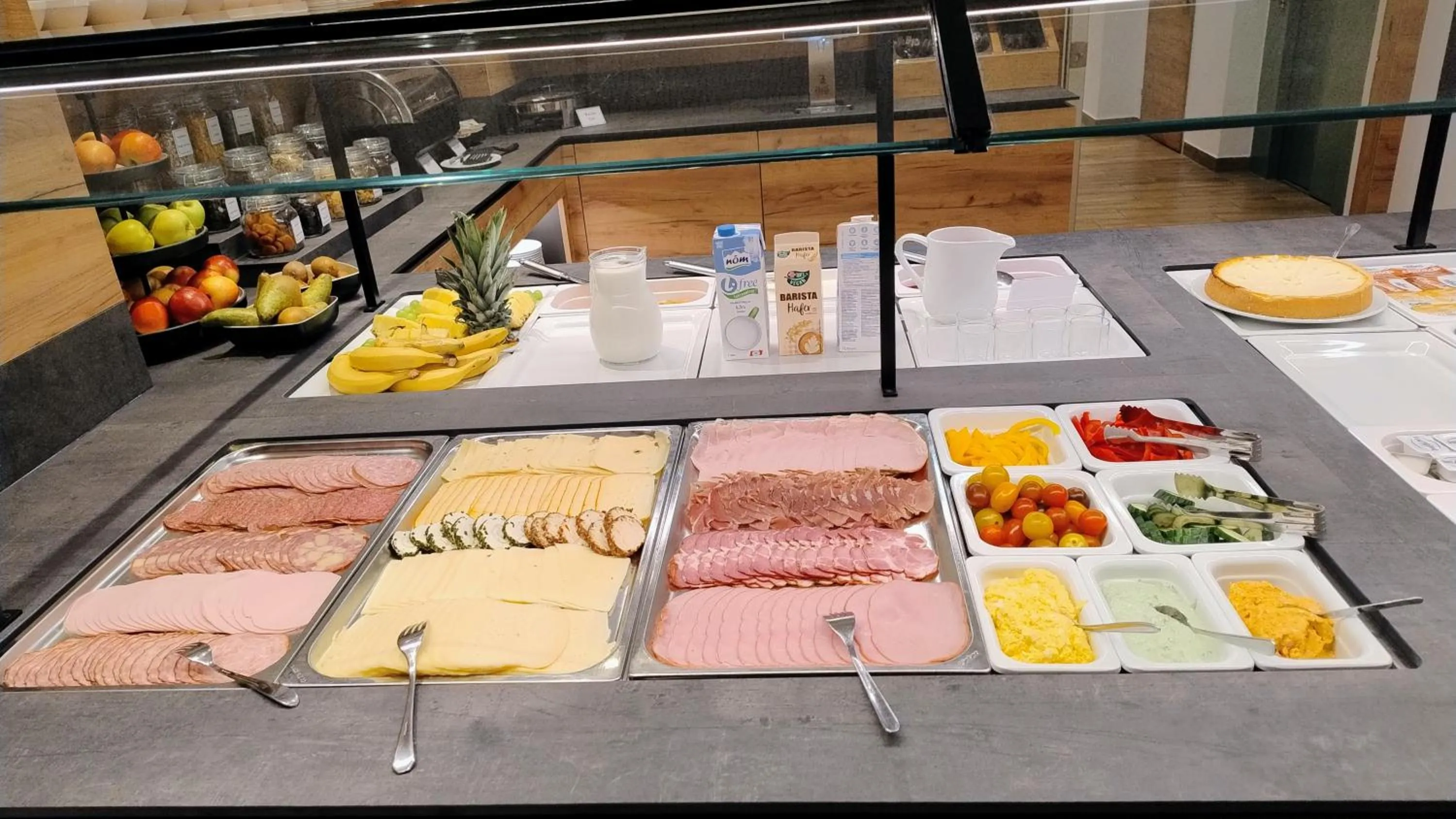 Breakfast in Hotel Restaurant Schwartz