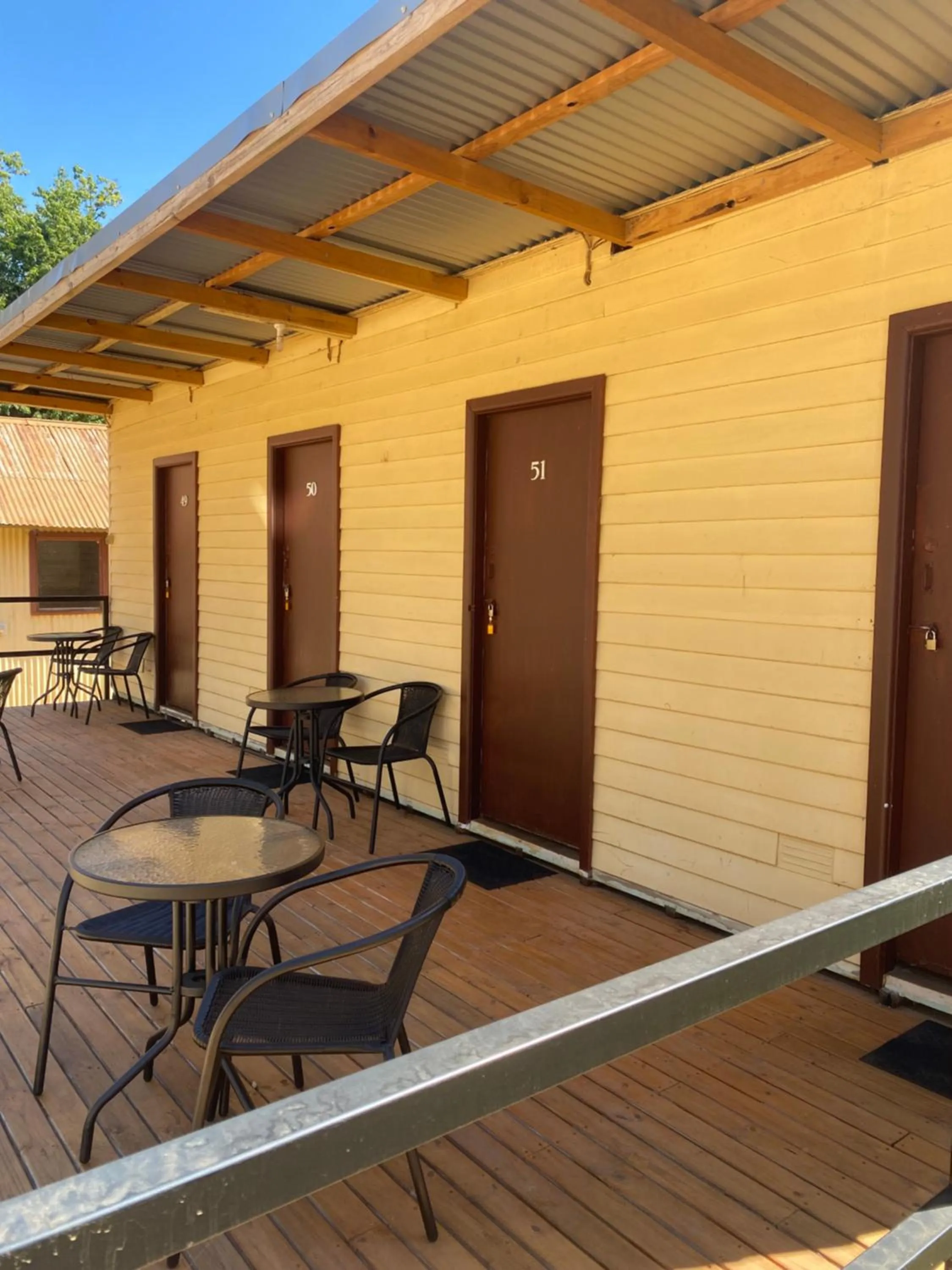 Patio in Bright Cabin Park
