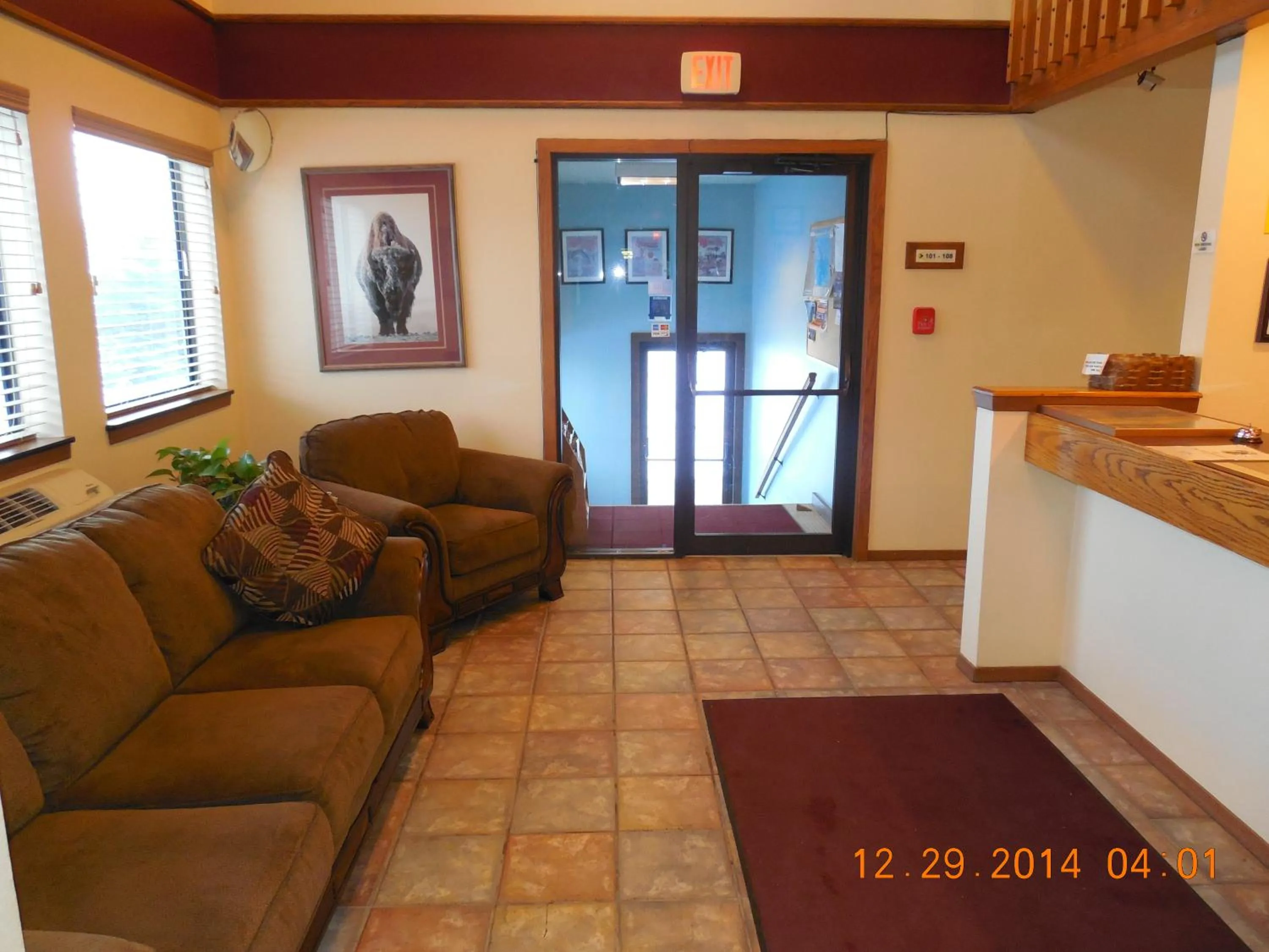 Lobby or reception in Super 8 by Wyndham Buffalo