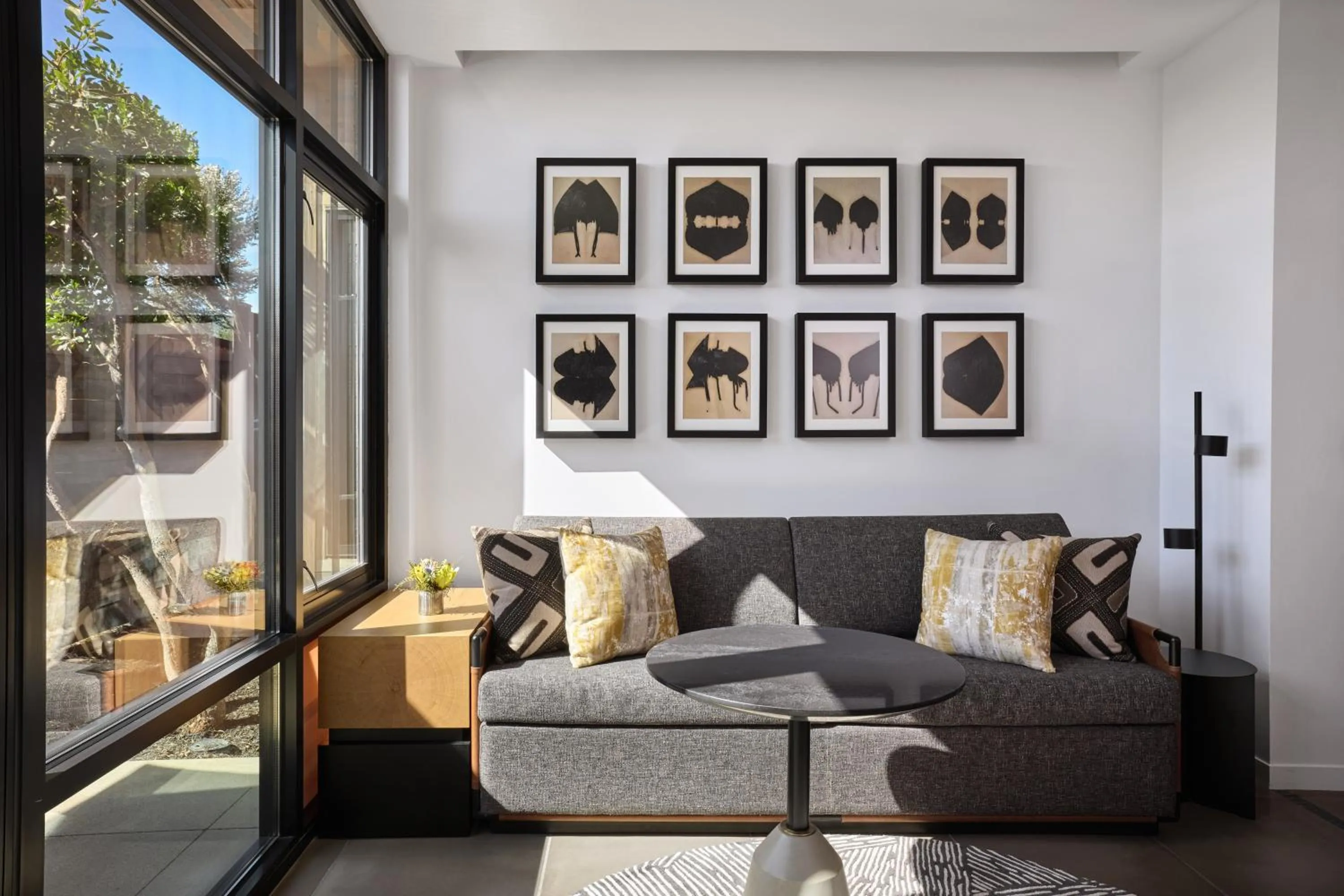 Seating area in Bardessono Hotel and Spa