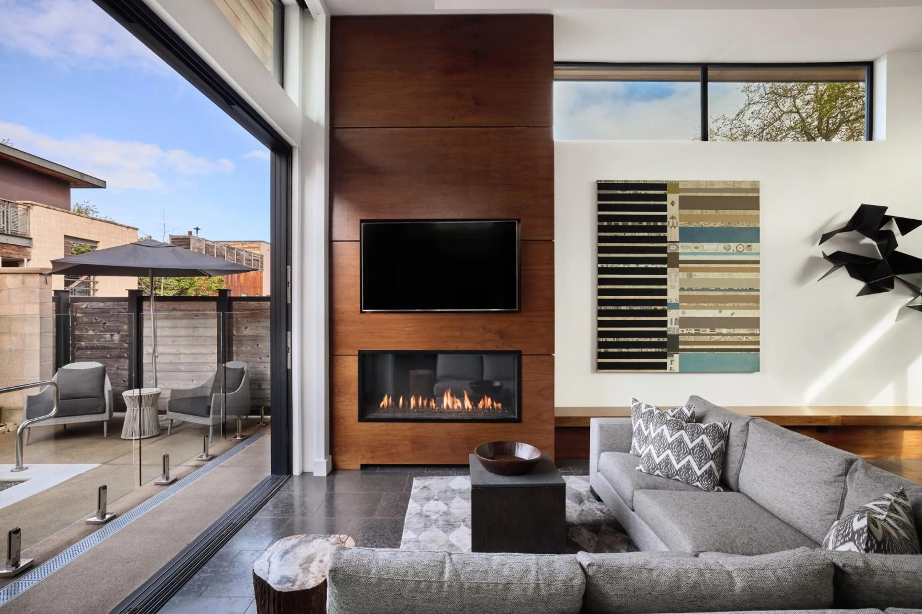 Patio in Bardessono Hotel and Spa