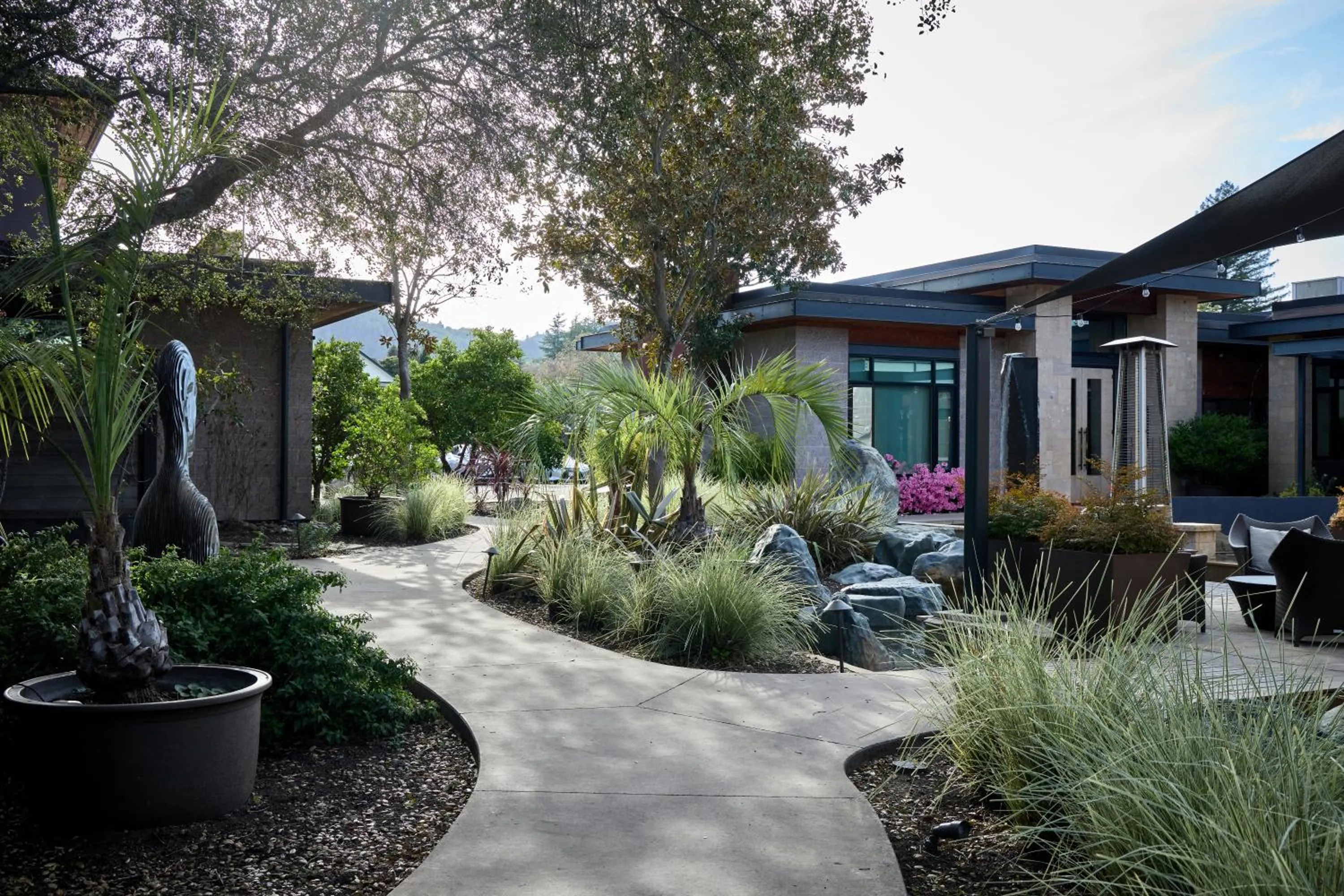 Property building in Bardessono Hotel and Spa