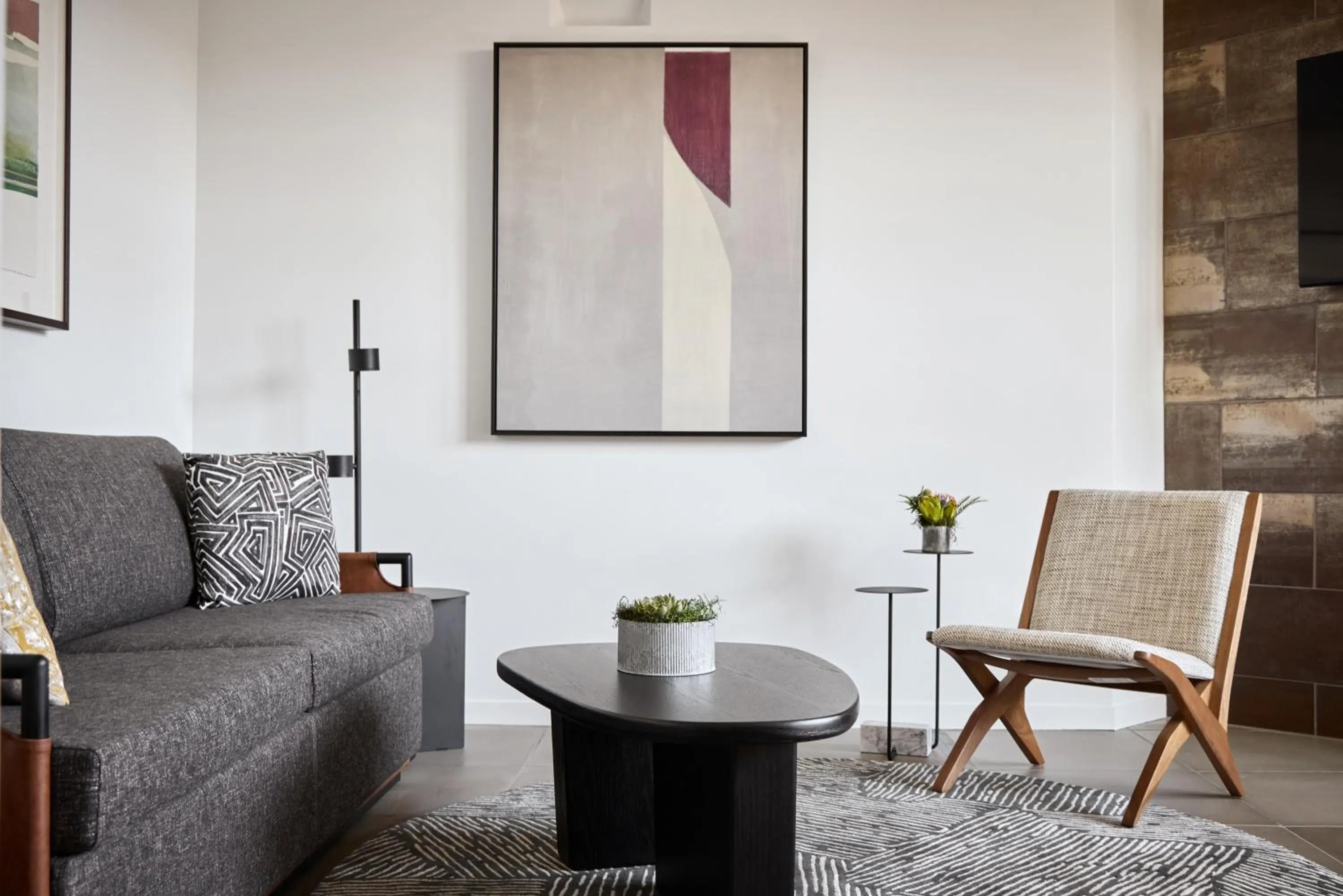 Living room in Bardessono Hotel and Spa