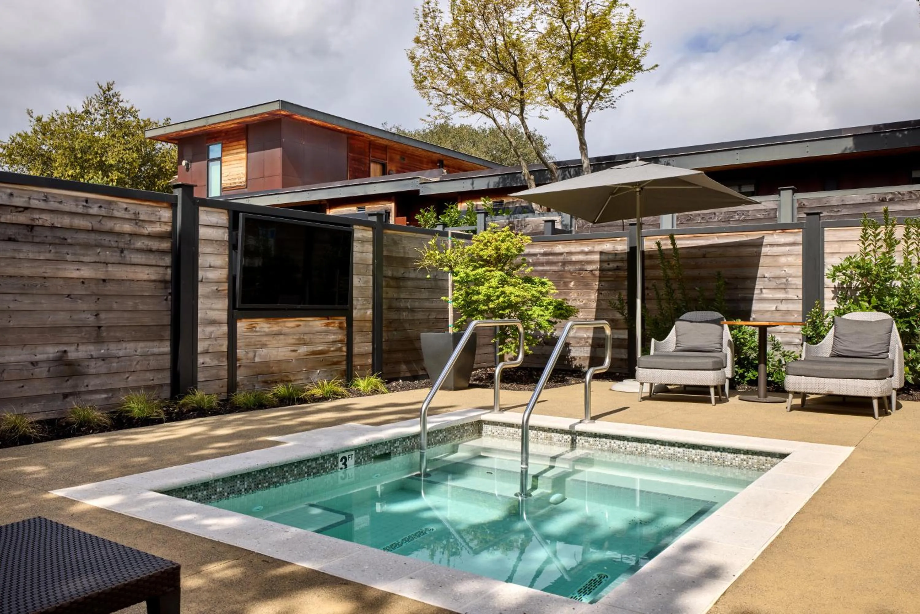 Property building in Bardessono Hotel and Spa