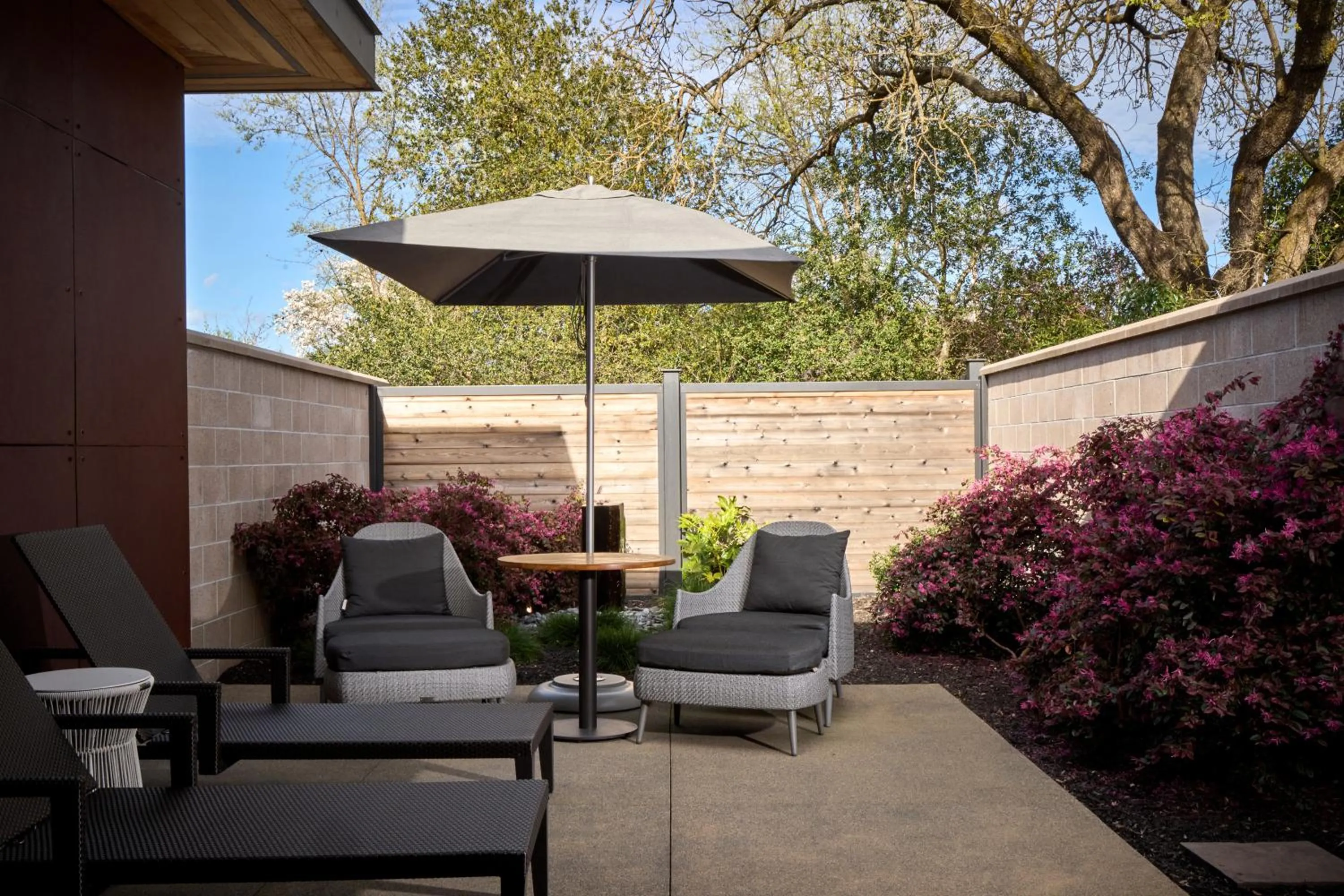 Patio in Bardessono Hotel and Spa