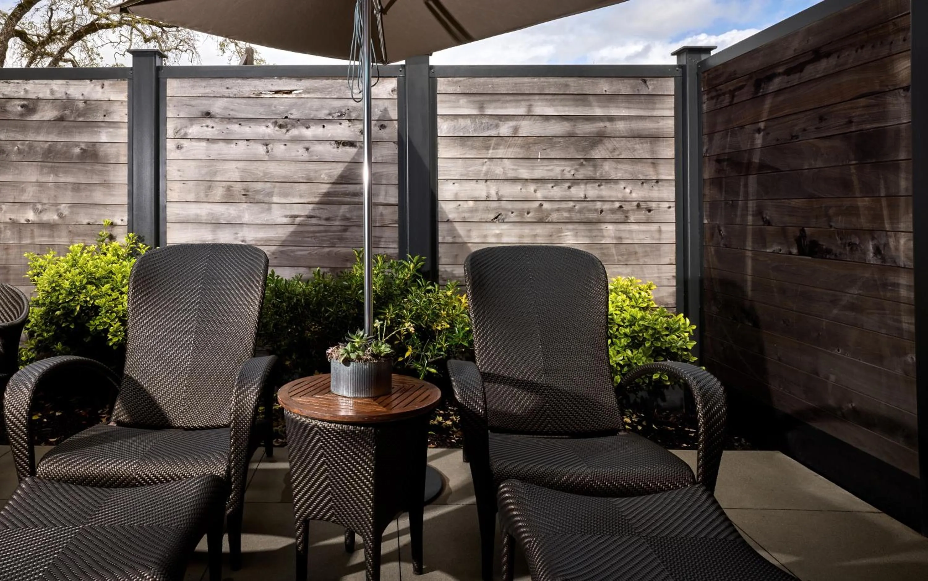 Patio in Bardessono Hotel and Spa