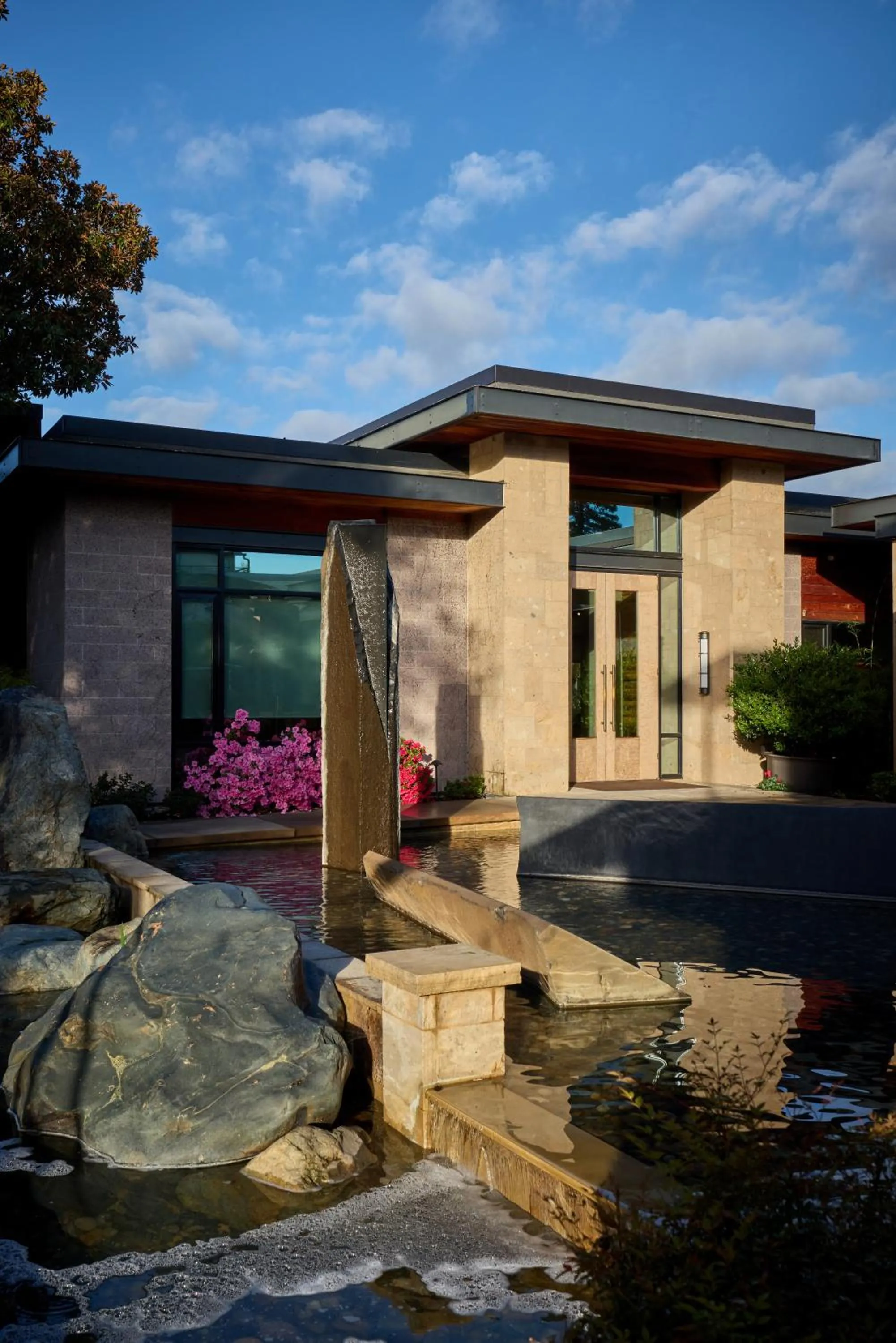 Property building in Bardessono Hotel and Spa