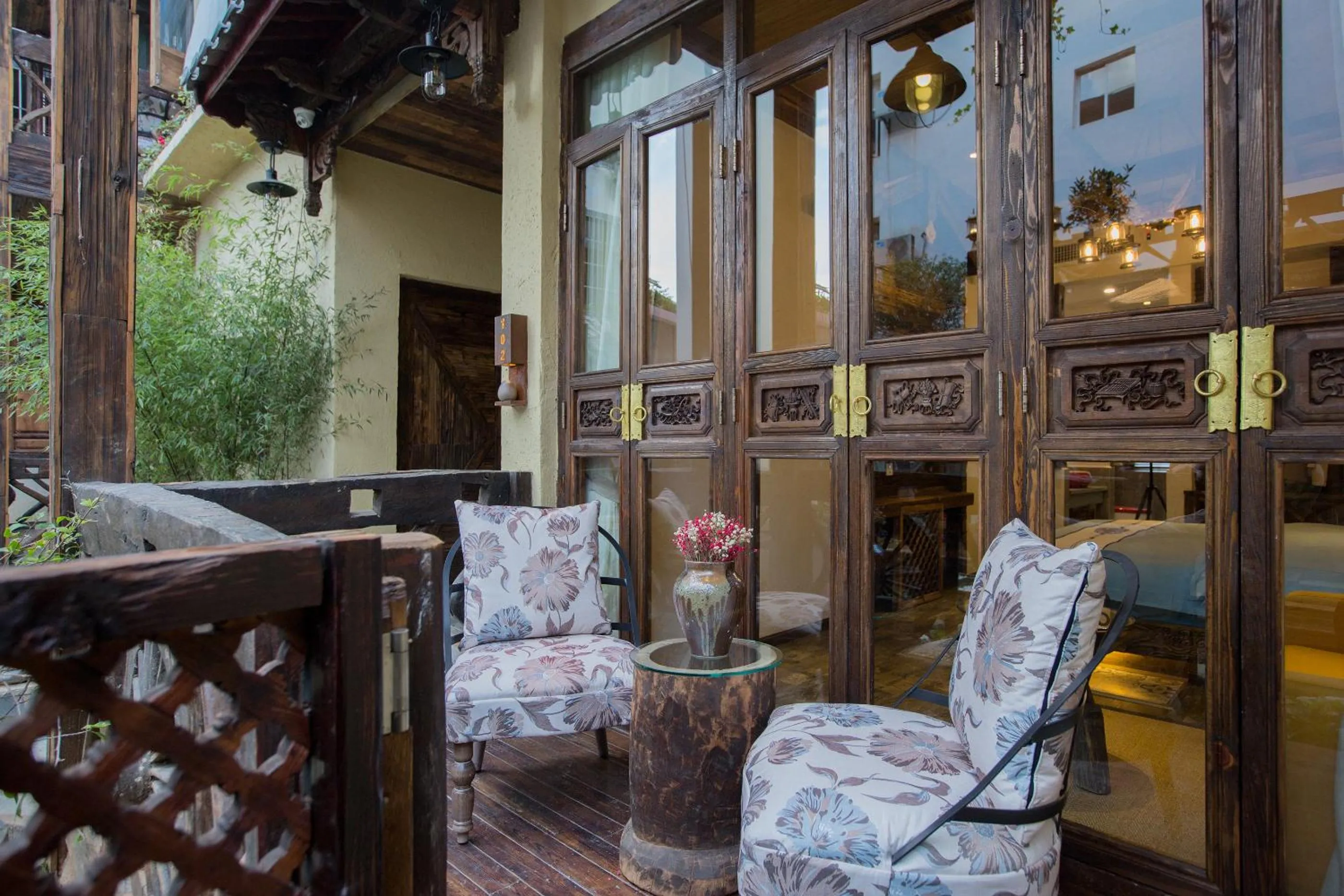 Balcony/Terrace in Old Story Inn Lijiang Old Town