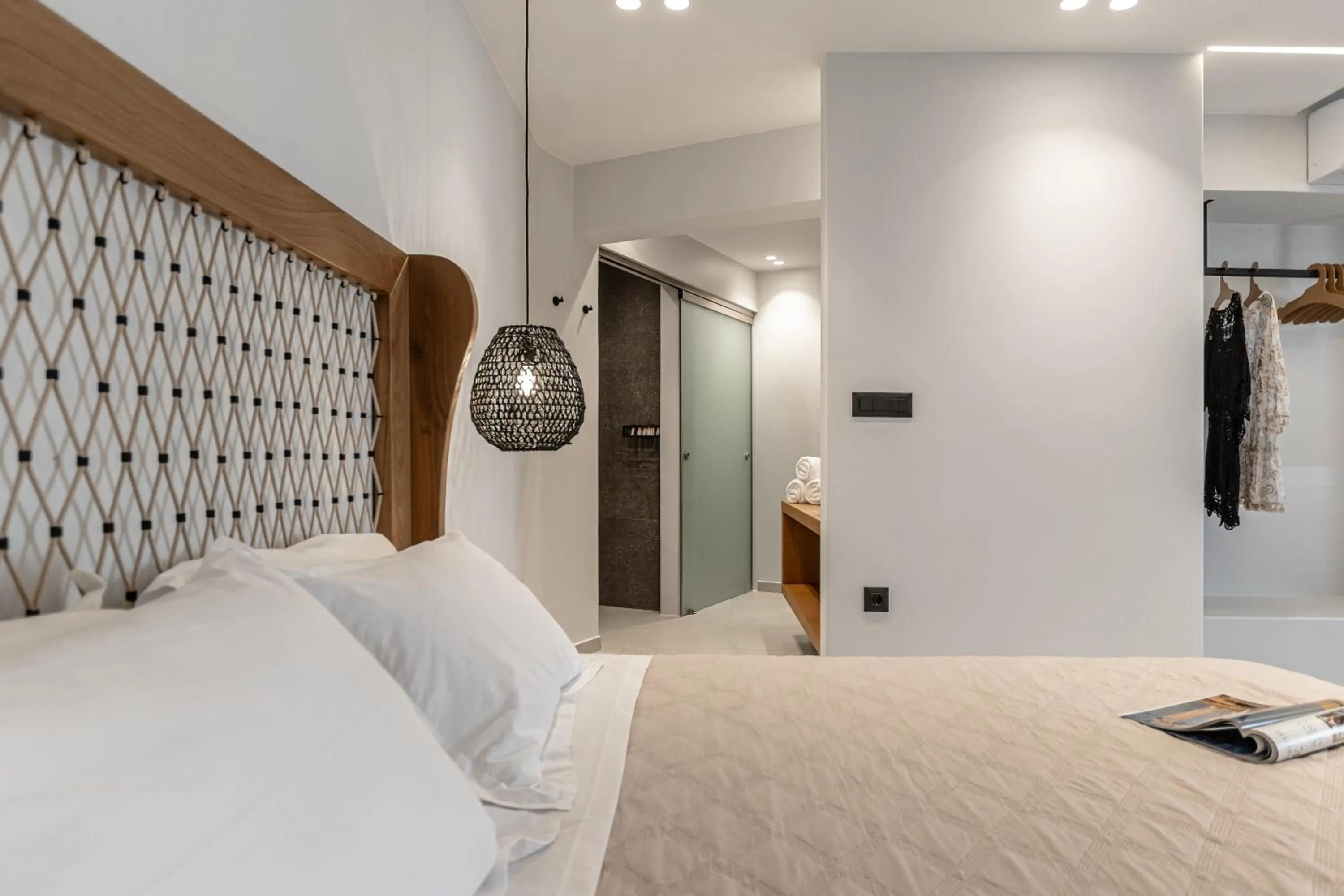 Bedroom, Bed in Lianos Village