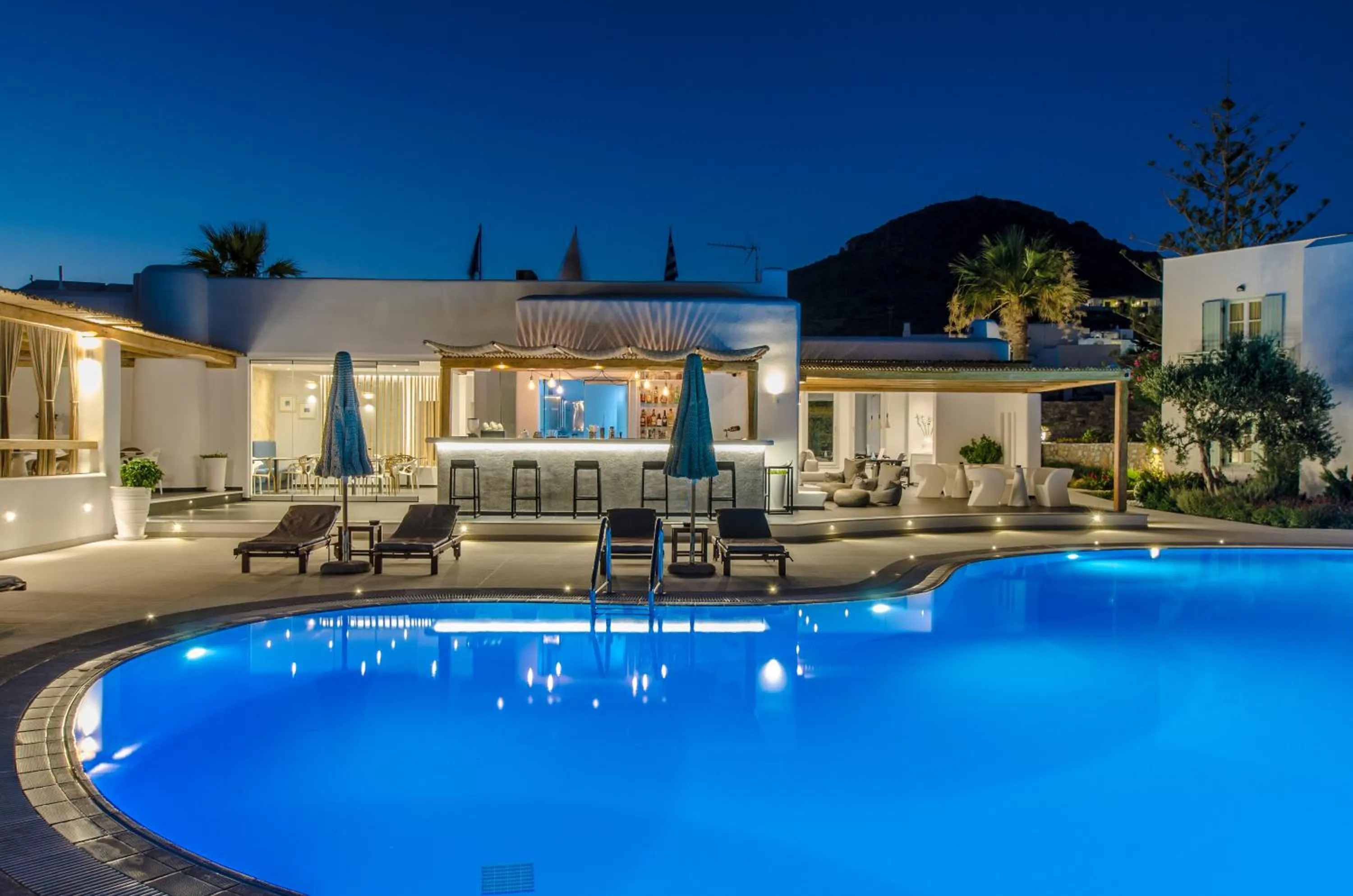 Lounge or bar in Lianos Village