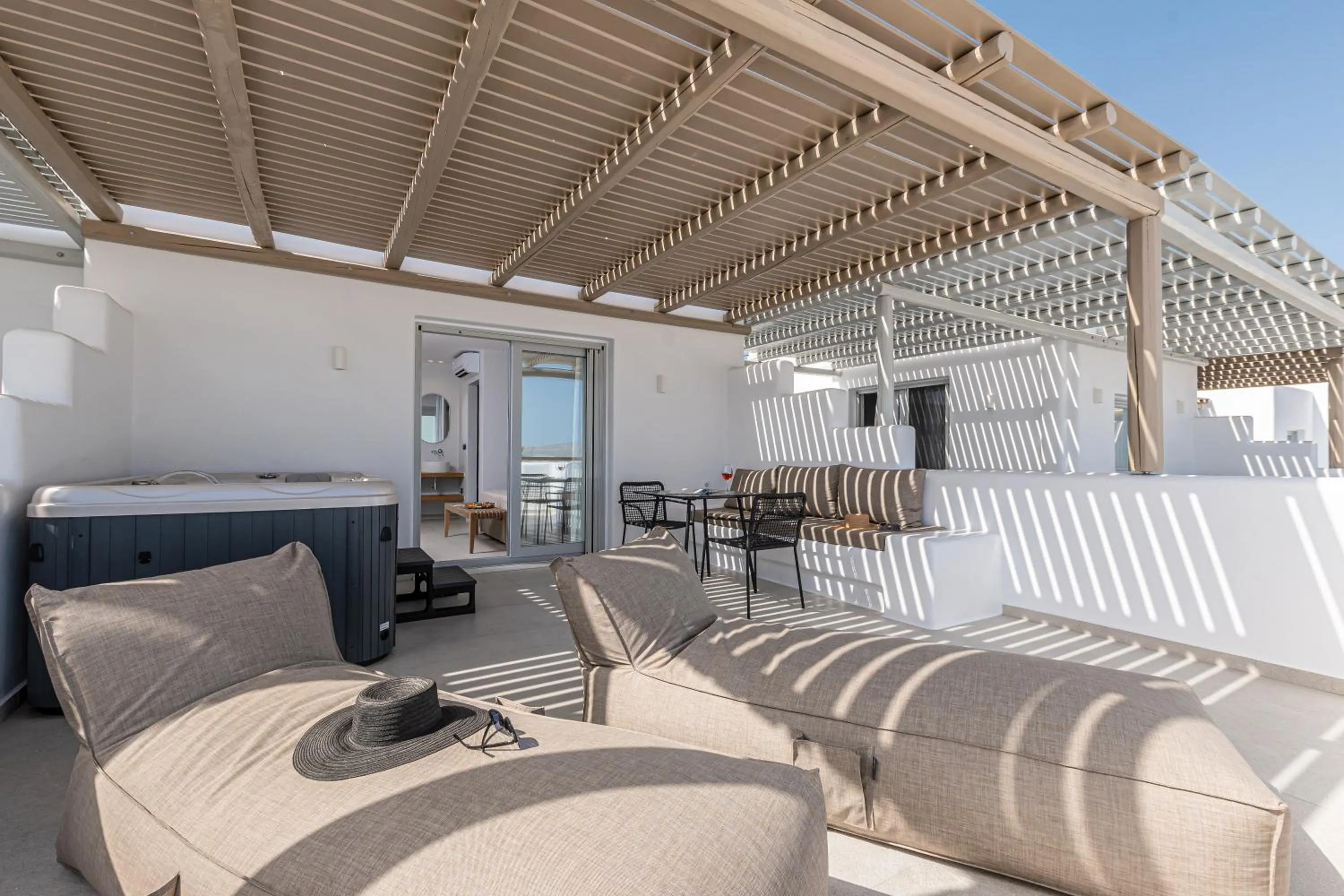 Balcony/Terrace in Lianos Village