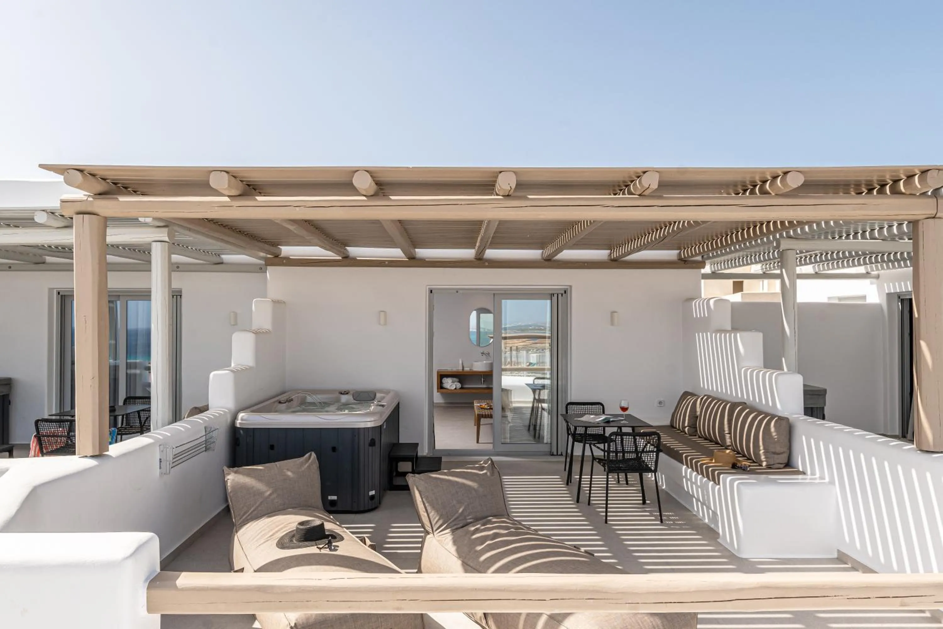 Balcony/Terrace in Lianos Village