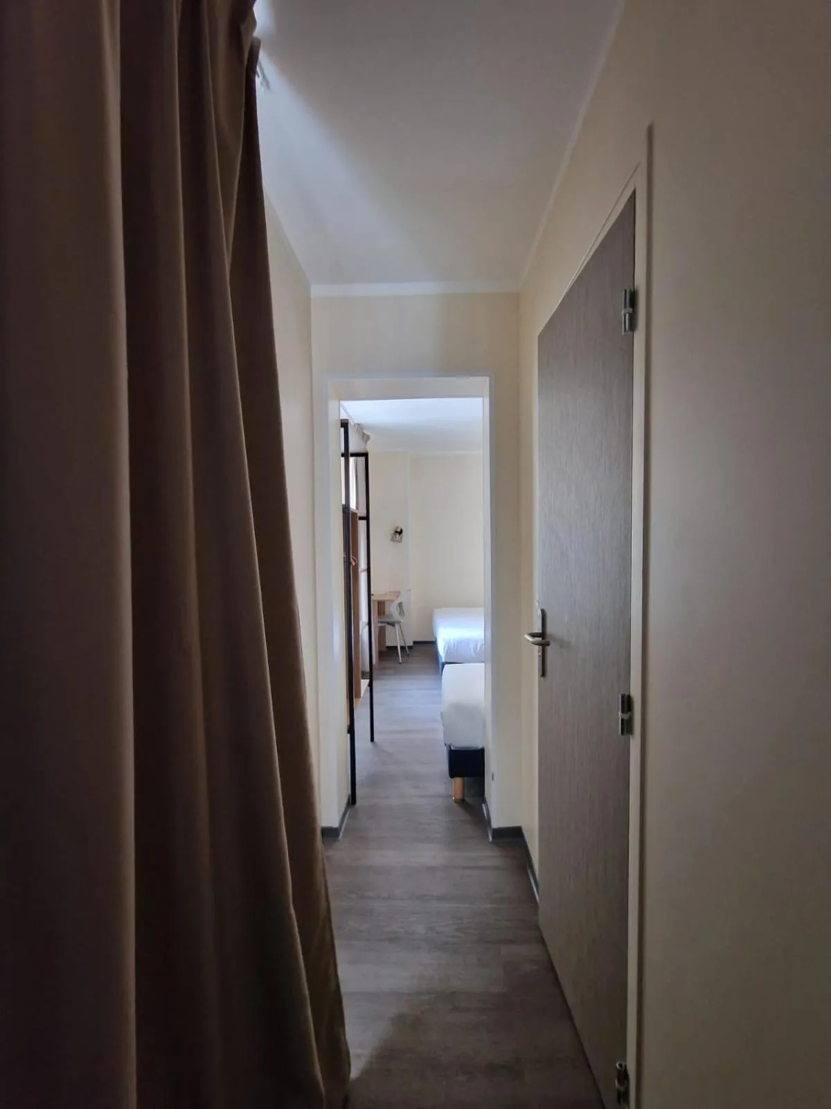 Bed in Hôtel D'Anjou