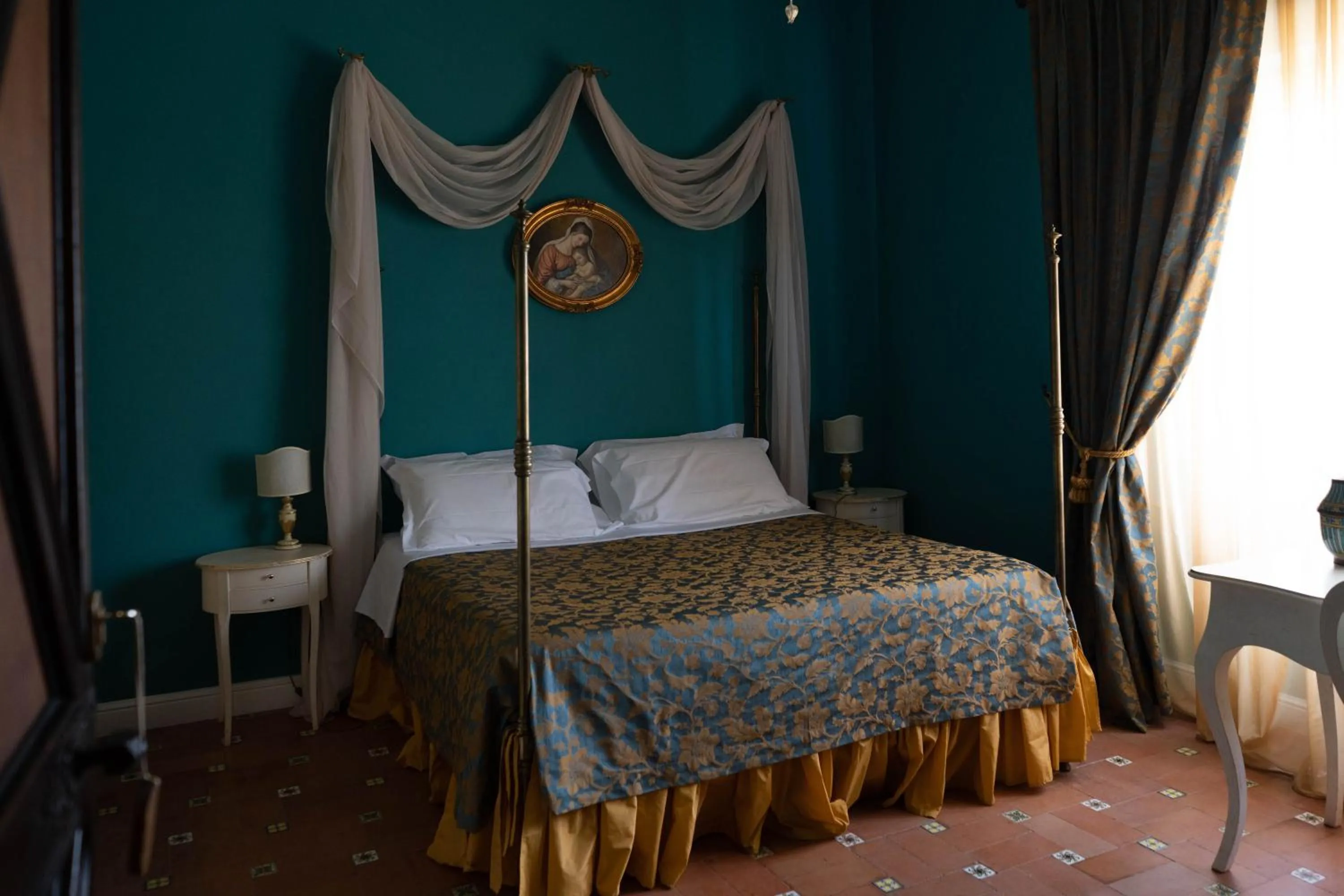 Bed in Hotel Villa Dorata