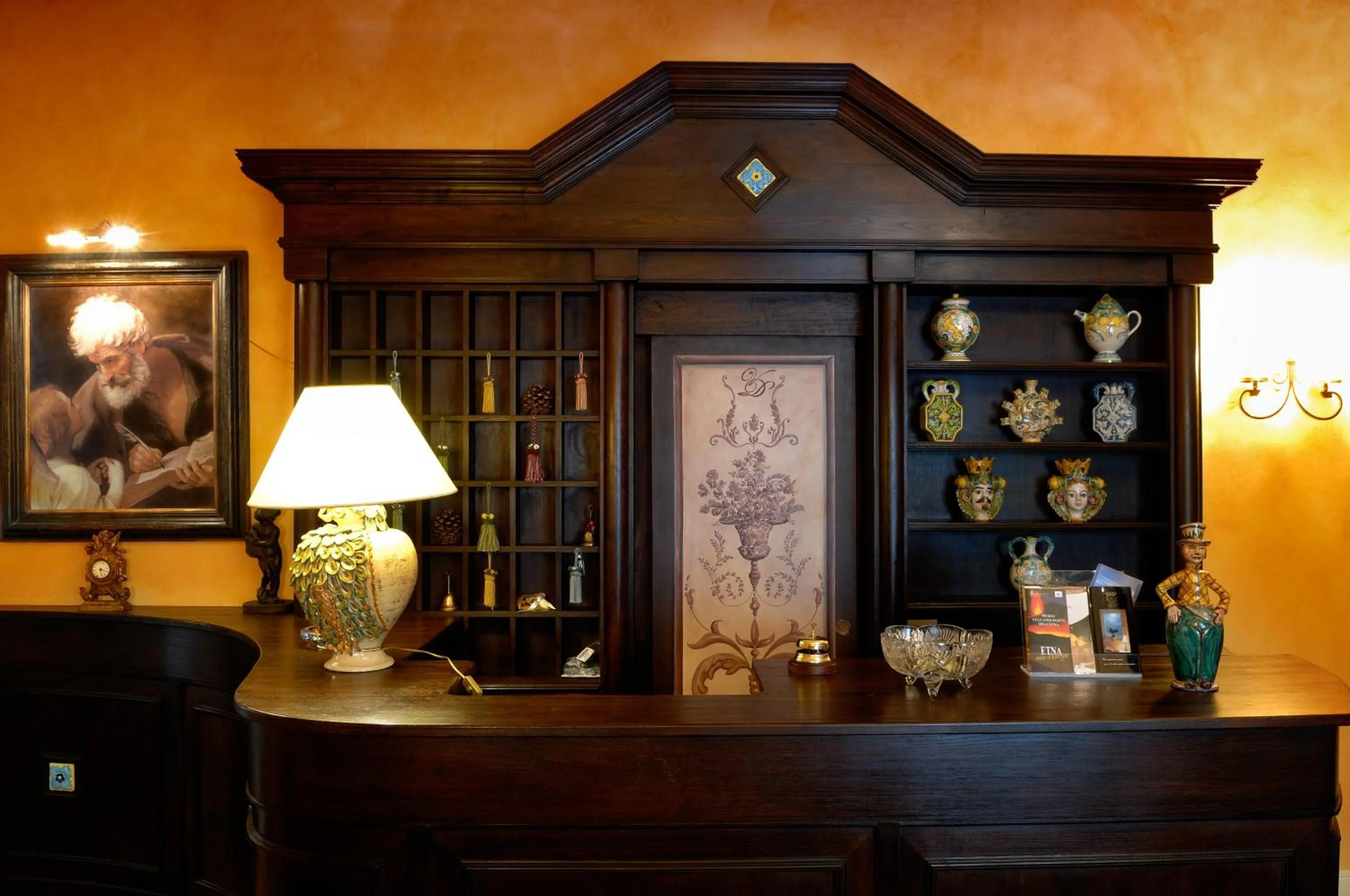 Lobby or reception in Hotel Villa Dorata