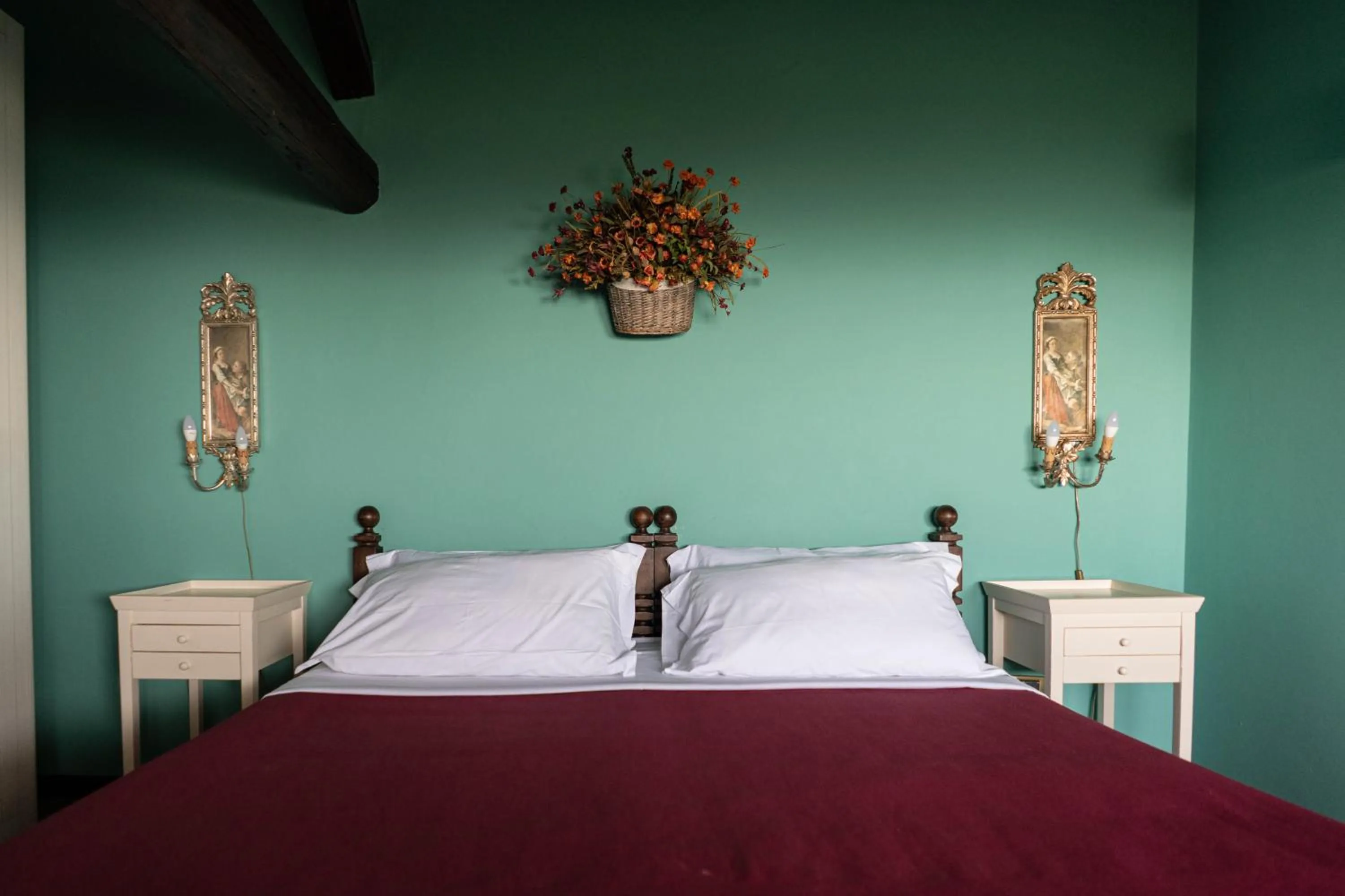 Bed in Hotel Villa Dorata