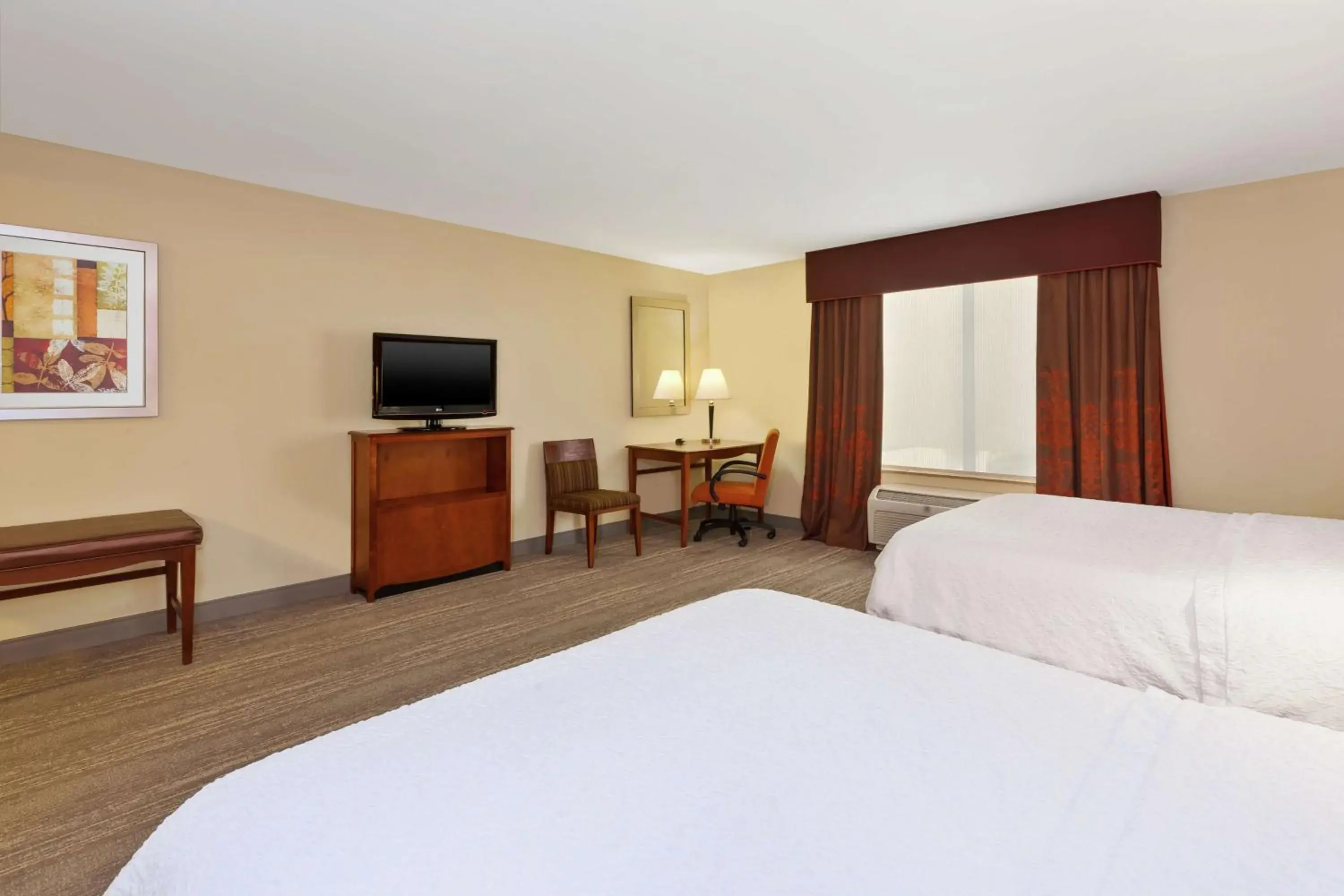 Room with Two Queen Beds - Non-Smoking in Hampton Inn & Suites Exmore - Eastern Shore Room with Two Queen Beds - Non-Smoking in Hampton Inn & Suites Exmore - Eastern Shore